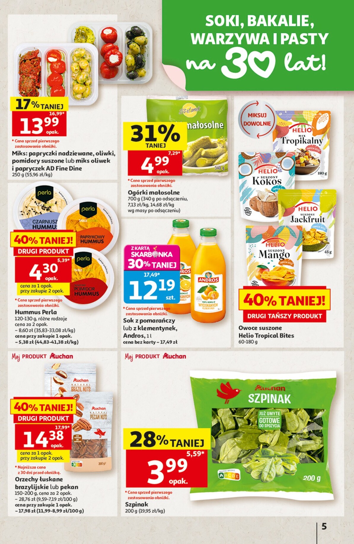 auchan - Nowa gazetka Hipermarket Auchan ważna od 13.08.2026 do 19.08.2026 - page: 5