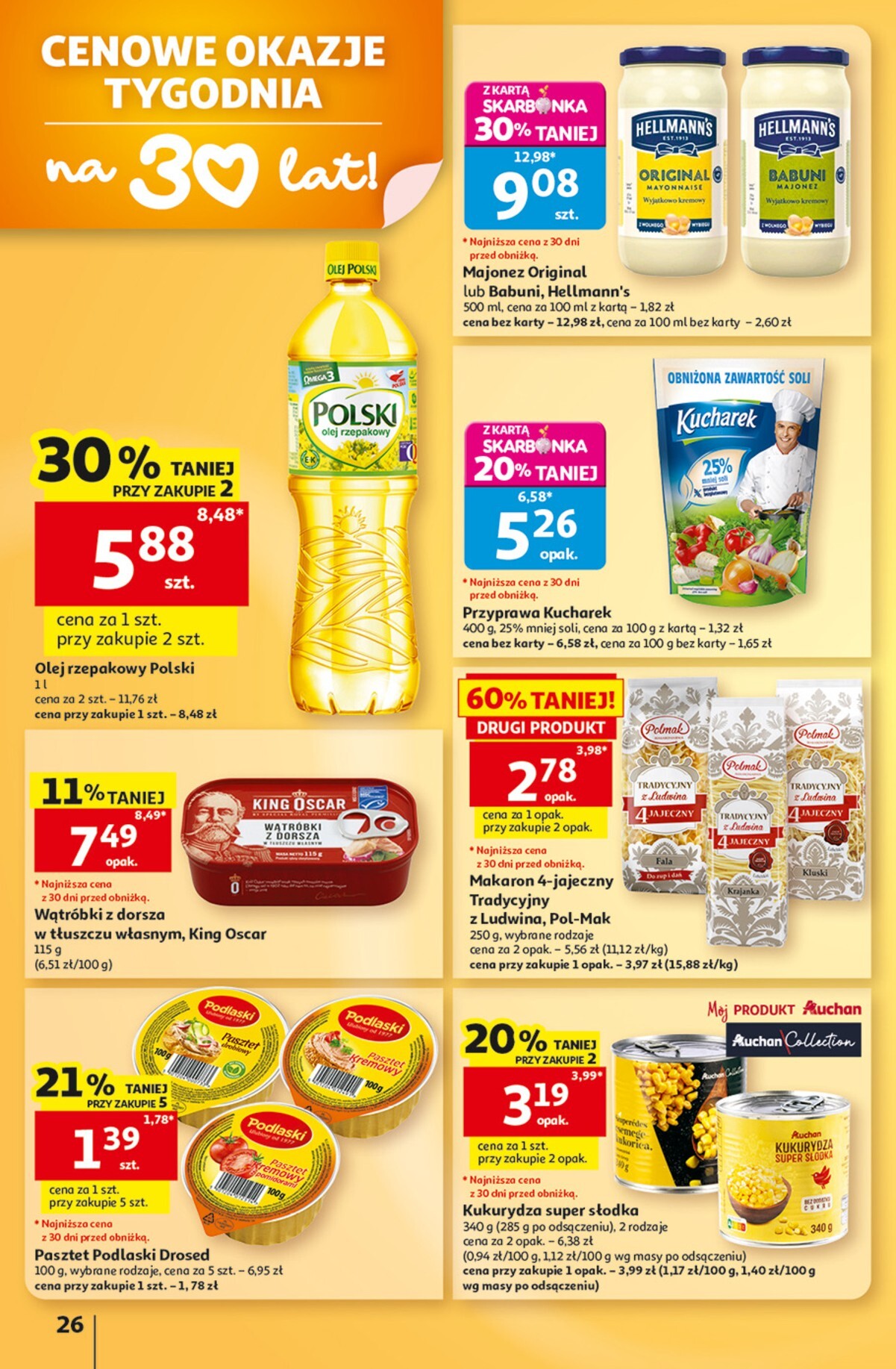 auchan - Nowa gazetka Hipermarket Auchan ważna od 13.08.2026 do 19.08.2026 - page: 26