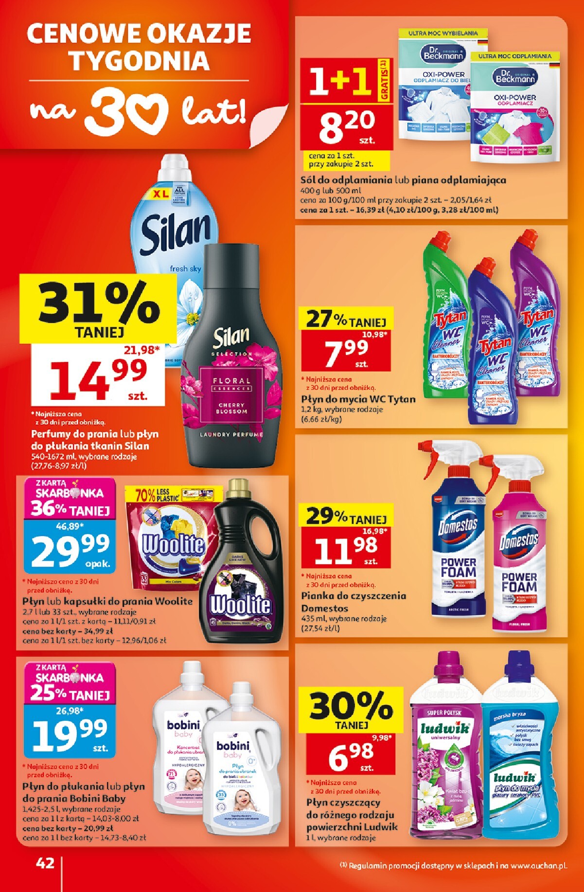 auchan - Nowa gazetka Hipermarket Auchan ważna od 20.08.2026 do 26.08.2026 - page: 42