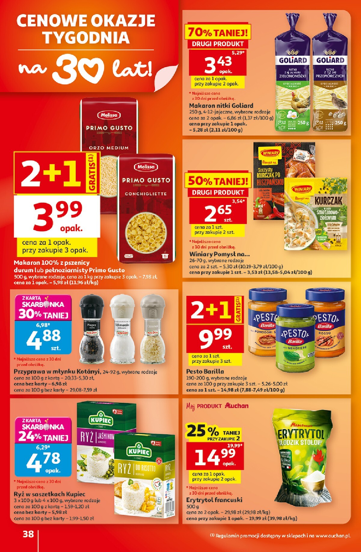 auchan - Nowa gazetka Hipermarket Auchan ważna od 20.08.2026 do 26.08.2026 - page: 38