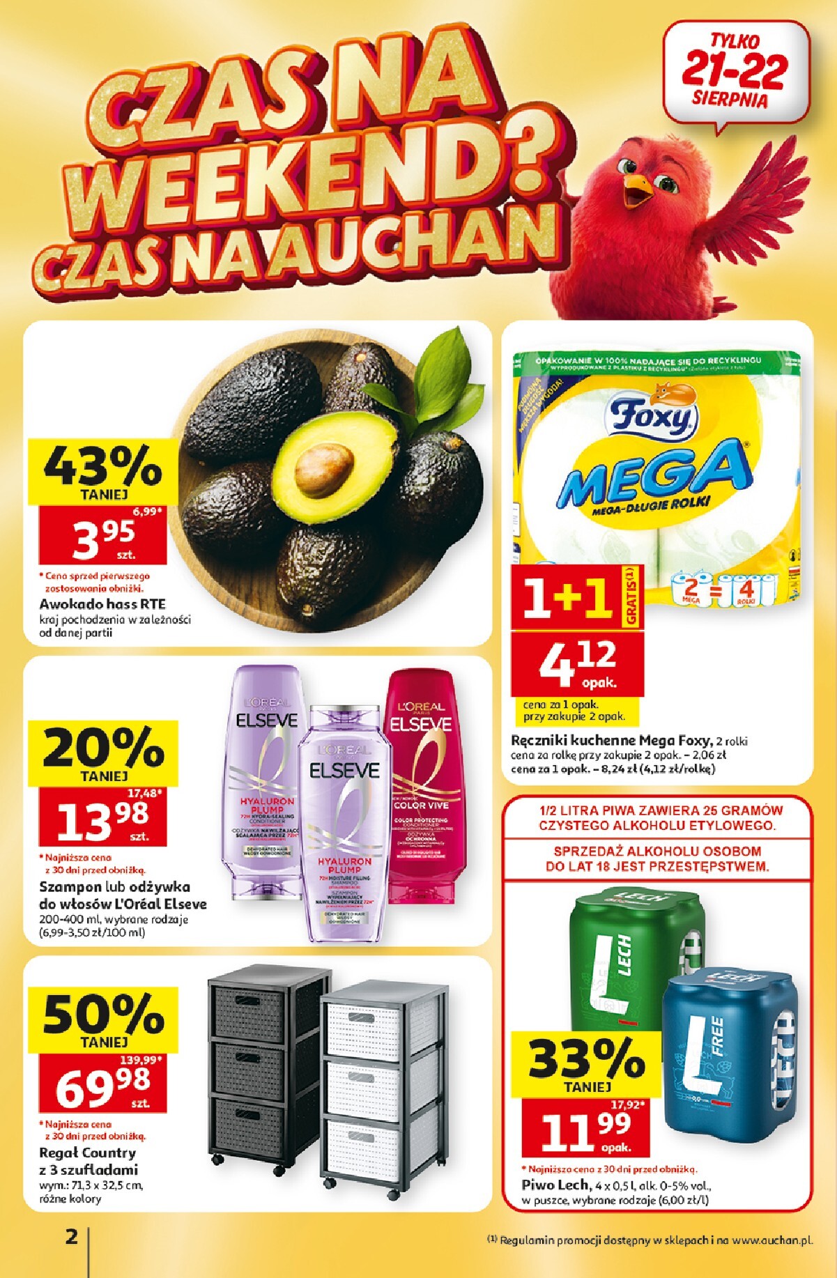 auchan - Nowa gazetka Hipermarket Auchan ważna od 20.08.2026 do 26.08.2026 - page: 2