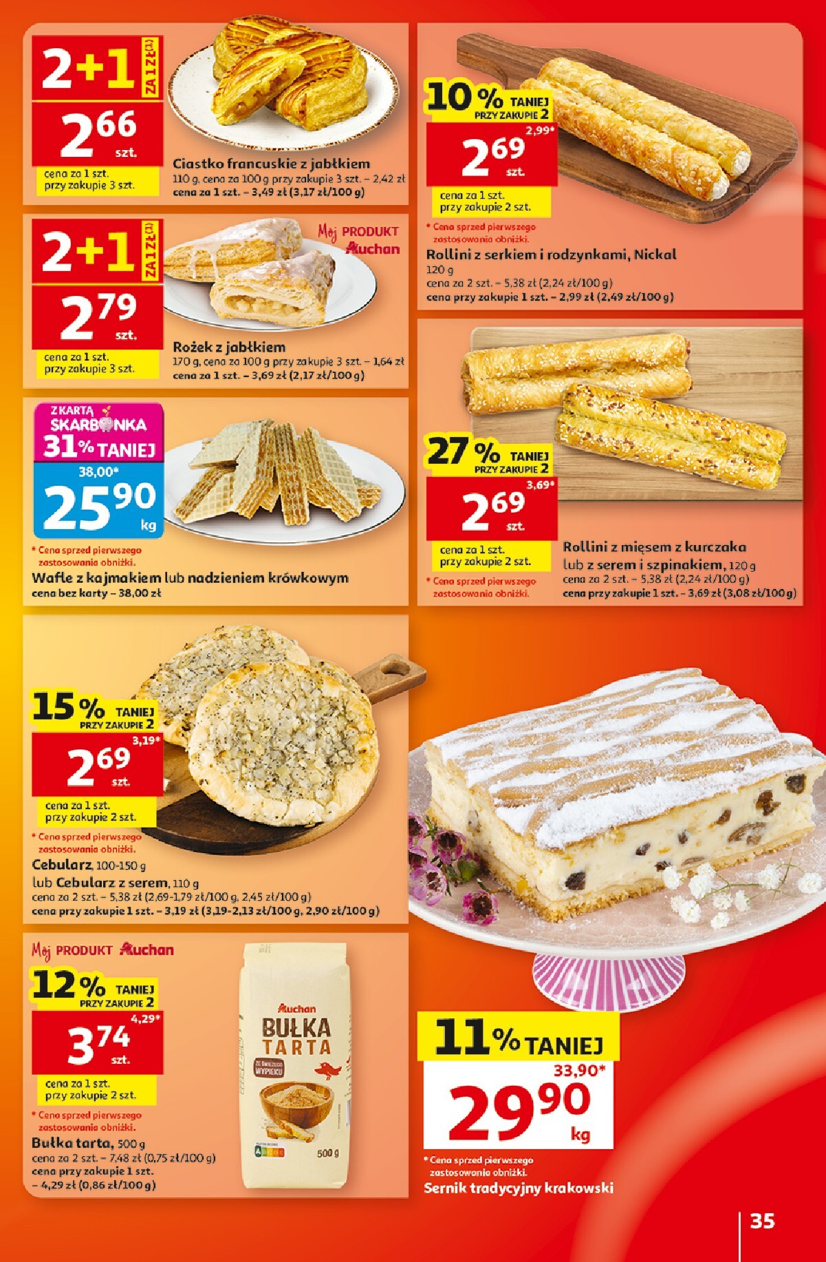auchan - Nowa gazetka Hipermarket Auchan ważna od 20.08.2026 do 26.08.2026 - page: 35