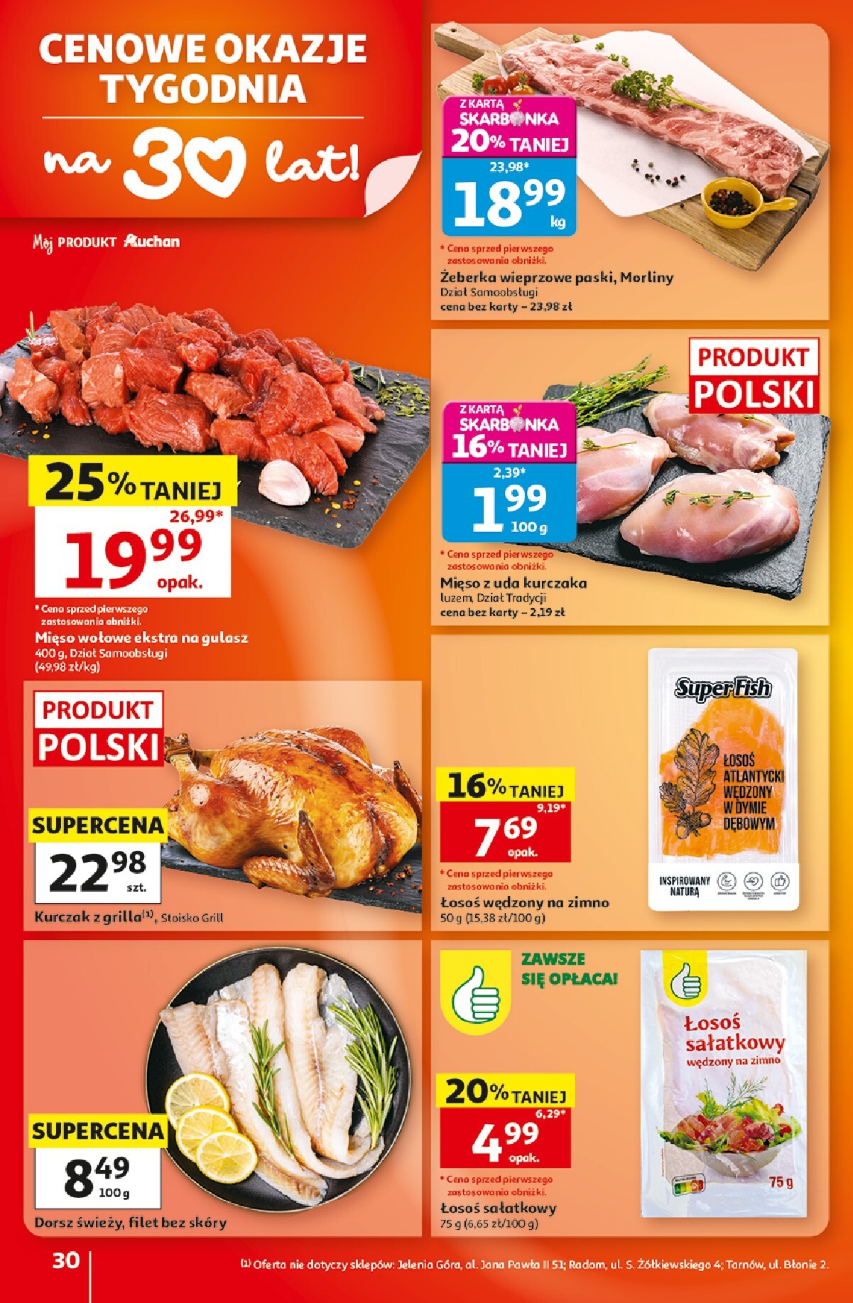 auchan - Nowa gazetka Hipermarket Auchan ważna od 20.08.2026 do 26.08.2026 - page: 30