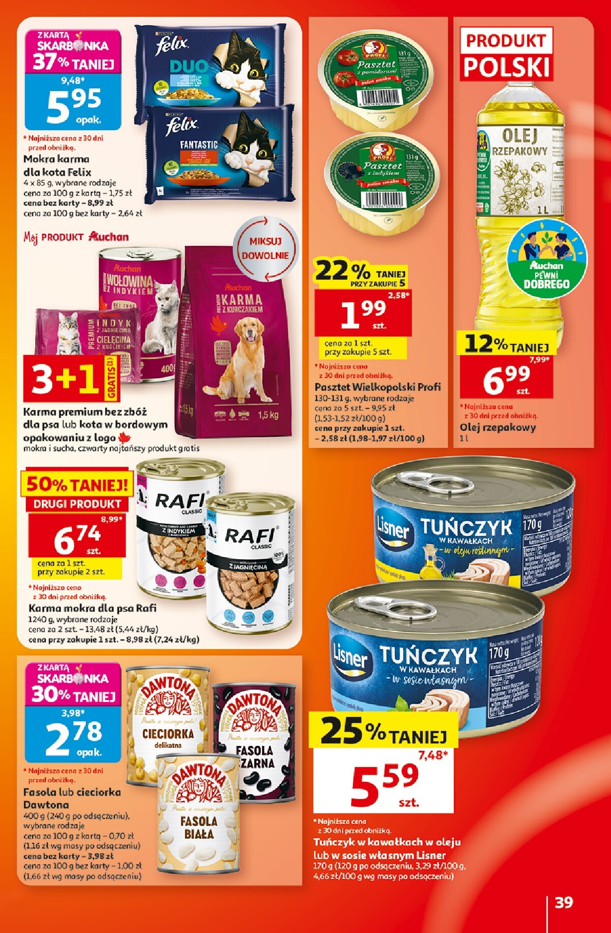 auchan - Nowa gazetka Hipermarket Auchan ważna od 20.08.2026 do 26.08.2026 - page: 39
