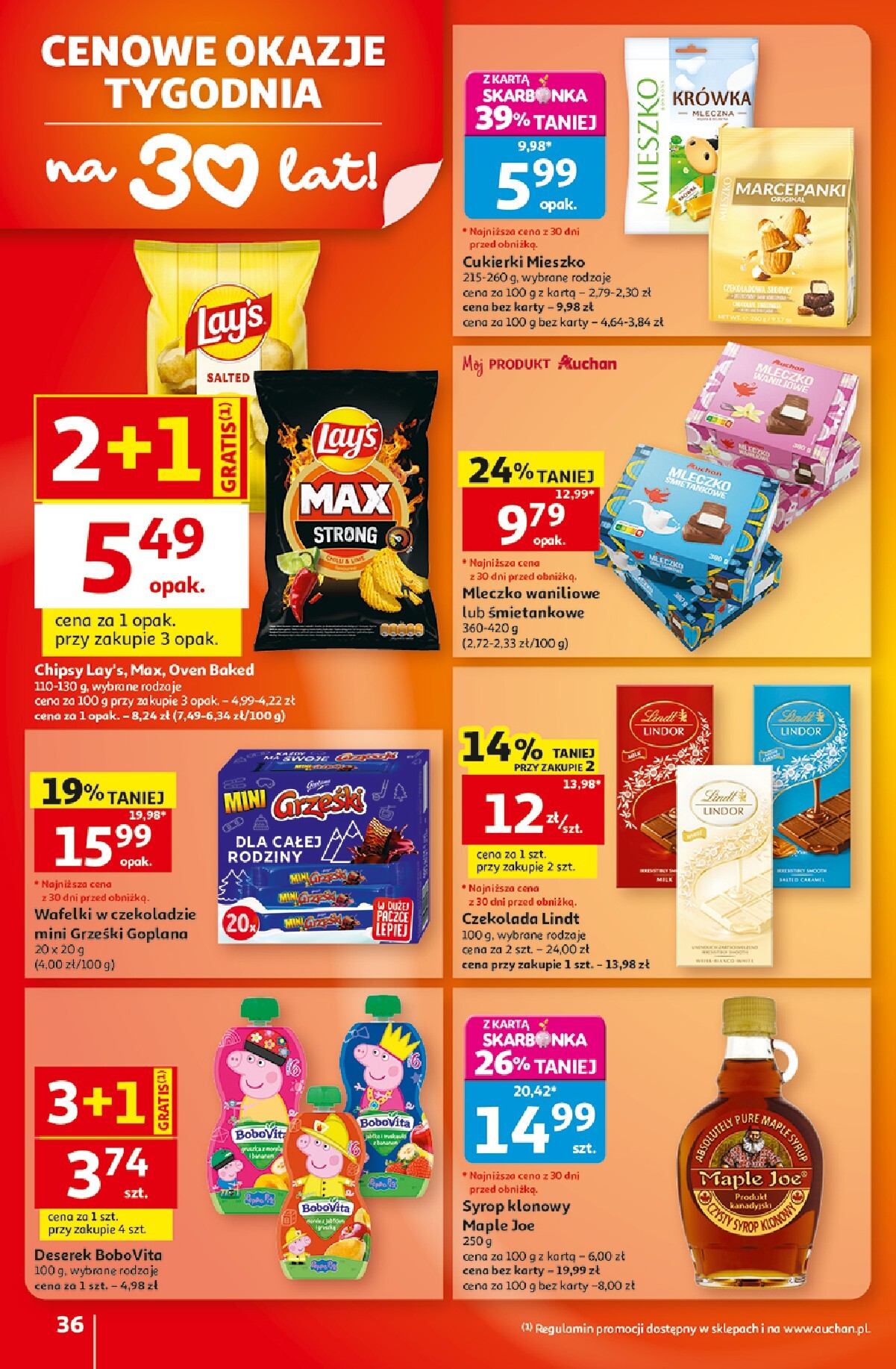 auchan - Nowa gazetka Hipermarket Auchan ważna od 20.08.2026 do 26.08.2026 - page: 36