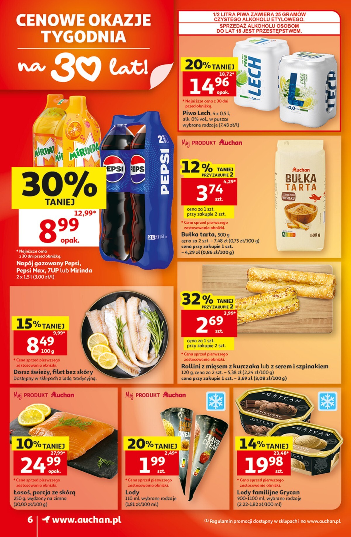 auchan - Nowa gazetka Supermarket Auchan ważna od 20.08.2026 do 26.08.2026 - page: 6