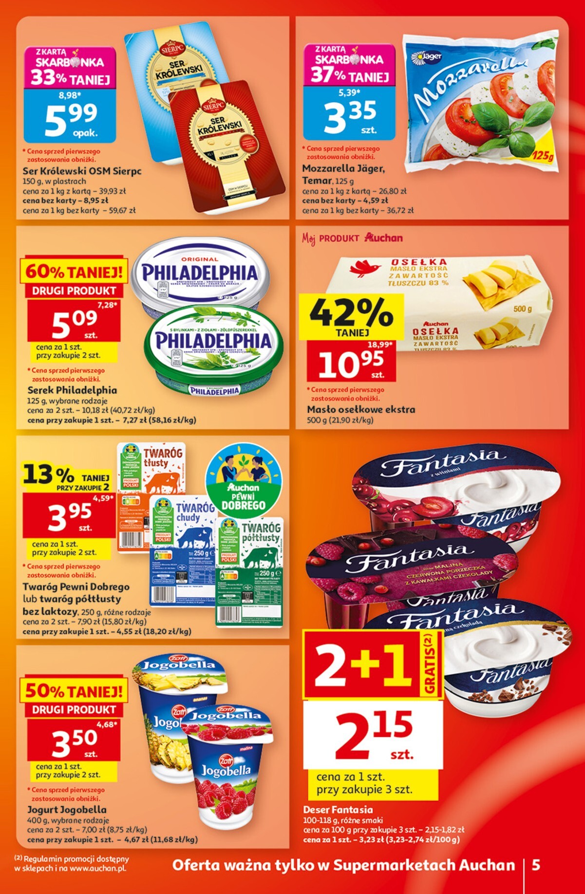 auchan - Nowa gazetka Supermarket Auchan ważna od 20.08.2026 do 26.08.2026 - page: 5