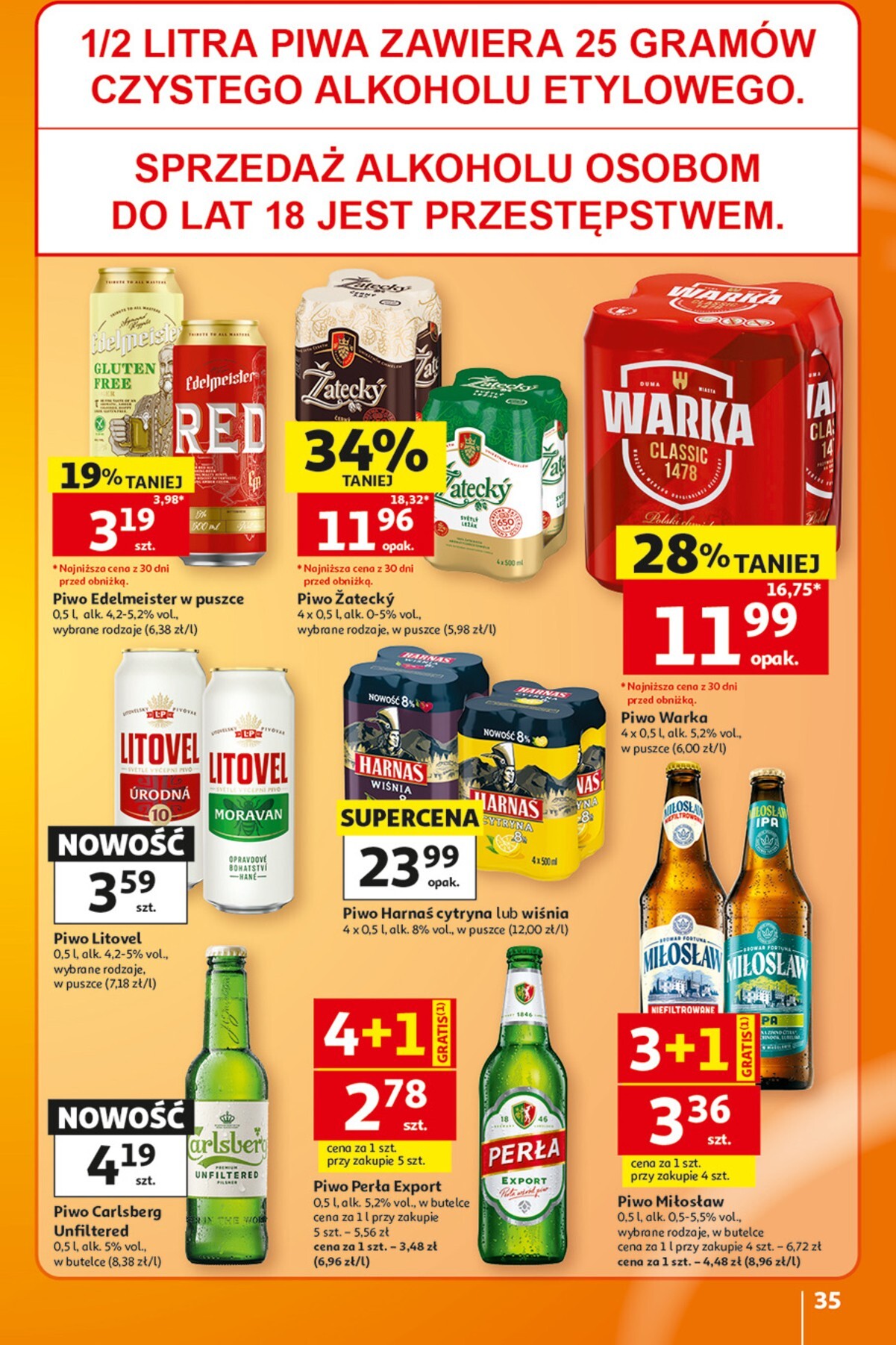 auchan - Nowa gazetka Hipermarket Auchan ważna od 27.08.2026 do 02.09.2026 - page: 35