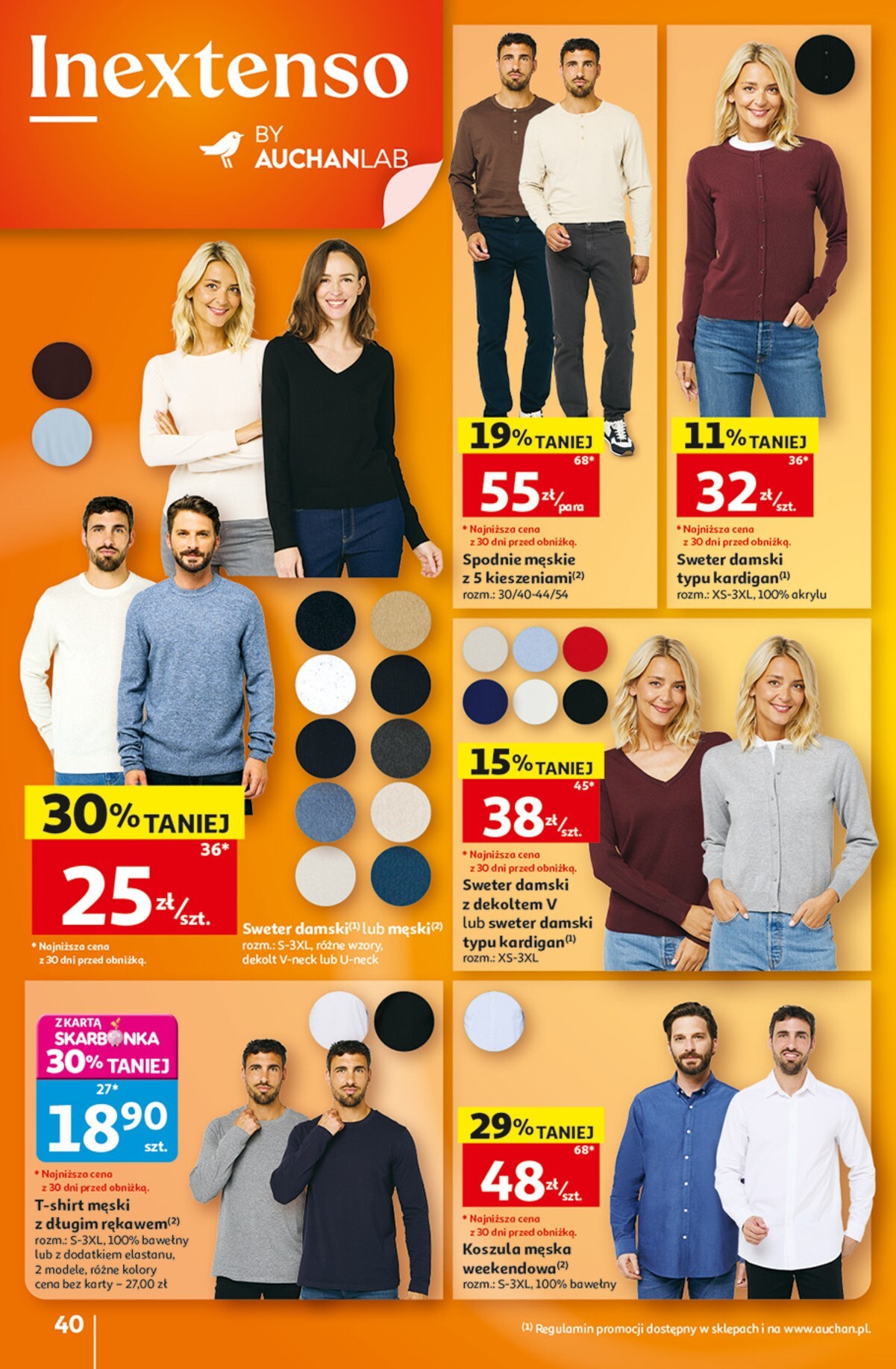 auchan - Nowa gazetka Hipermarket Auchan ważna od 27.08.2026 do 02.09.2026 - page: 40