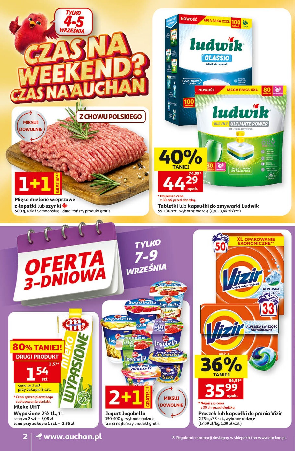 auchan - Nowa gazetka Auchan - Gazetka 30 Lat Supermarket Auchan ważna od 03.09.2026 do 09.09.2026 - page: 2