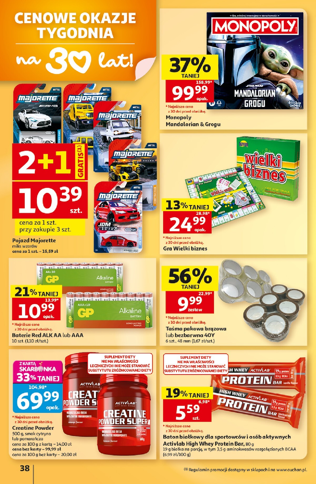 auchan - Nowa gazetka Hipermarket Auchan ważna od 03.09.2026 do 09.09.2026 - page: 38