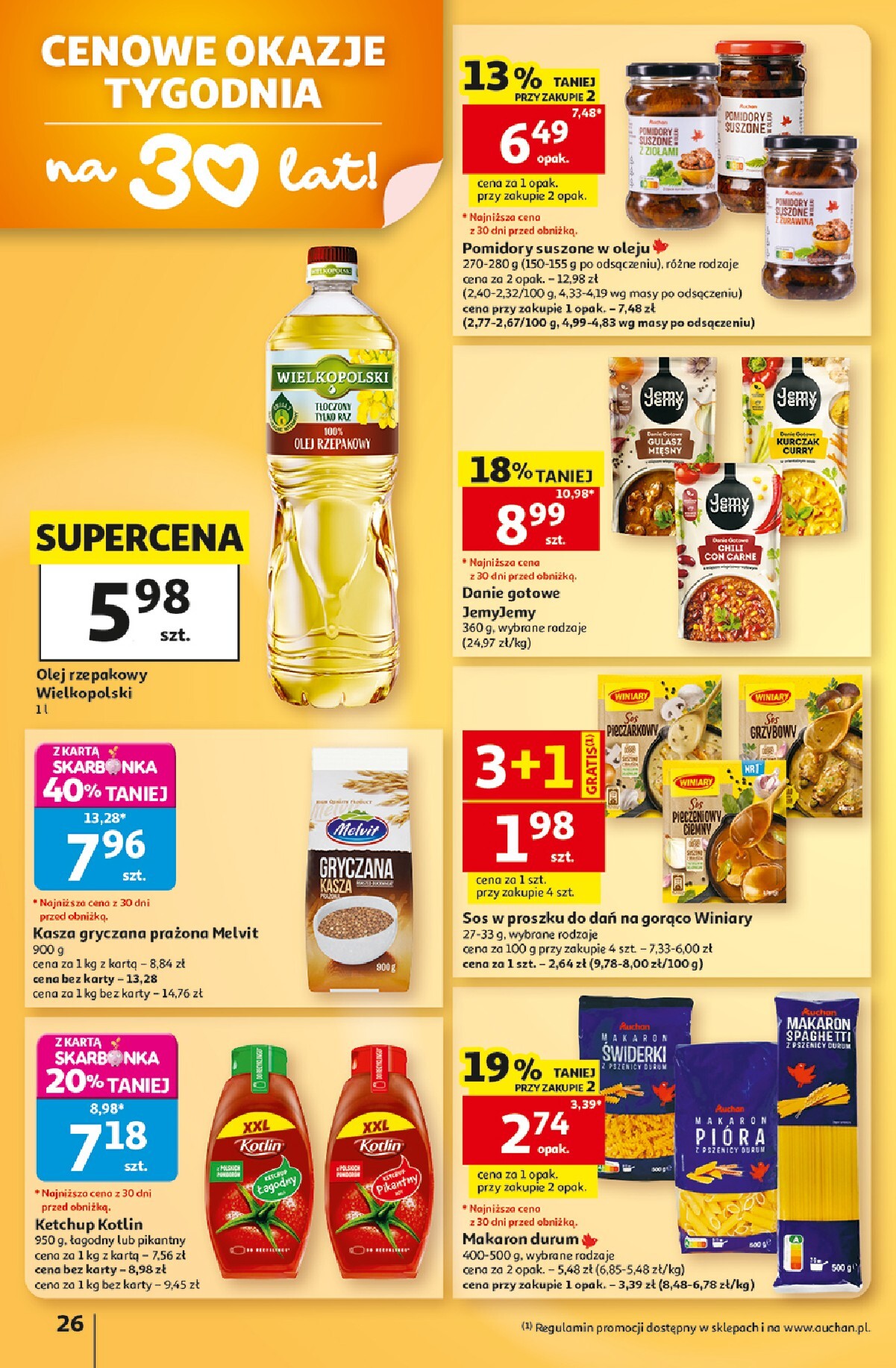 auchan - Nowa gazetka Hipermarket Auchan ważna od 03.09.2026 do 09.09.2026 - page: 26