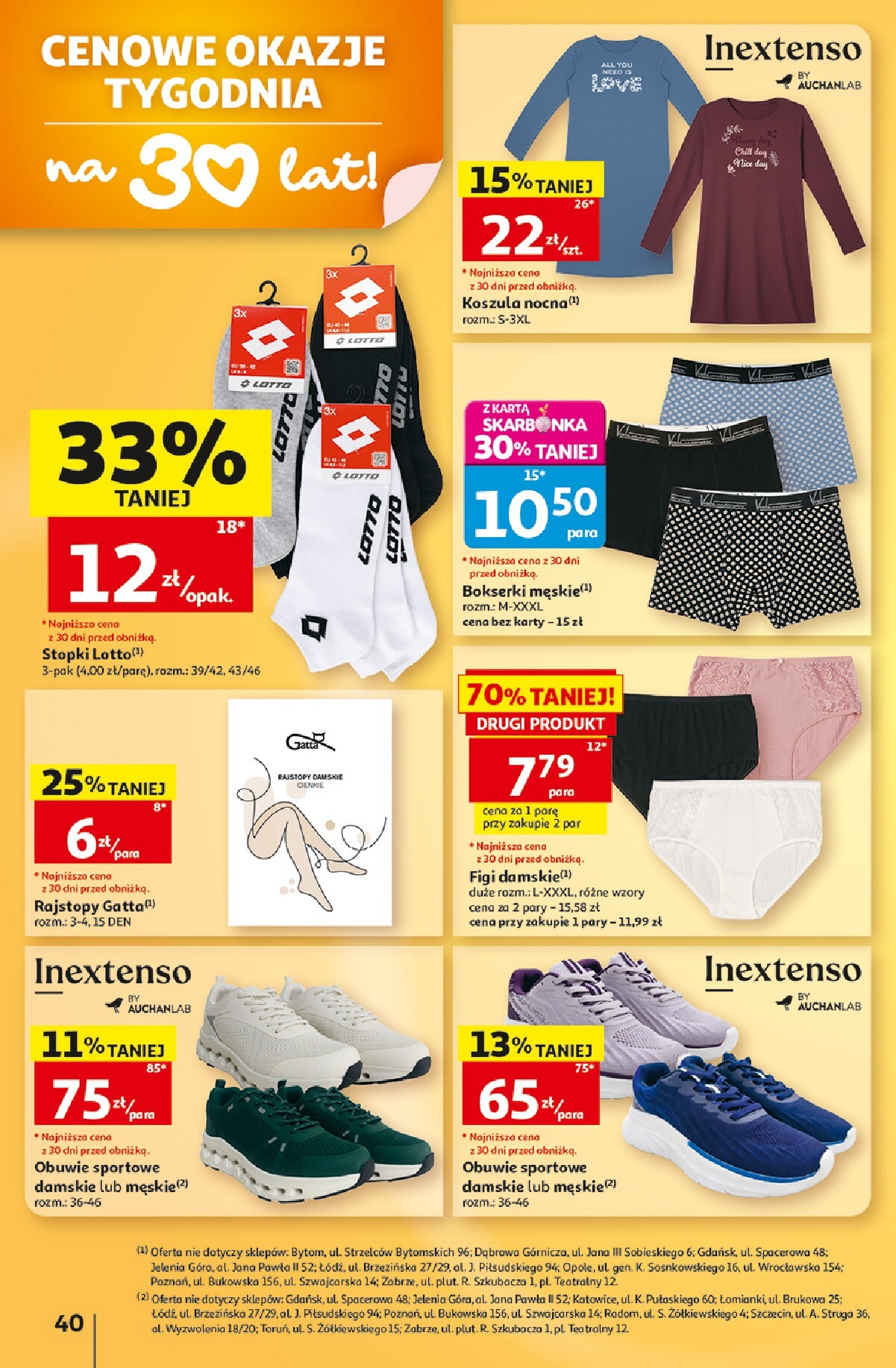 auchan - Nowa gazetka Hipermarket Auchan ważna od 03.09.2026 do 09.09.2026 - page: 40