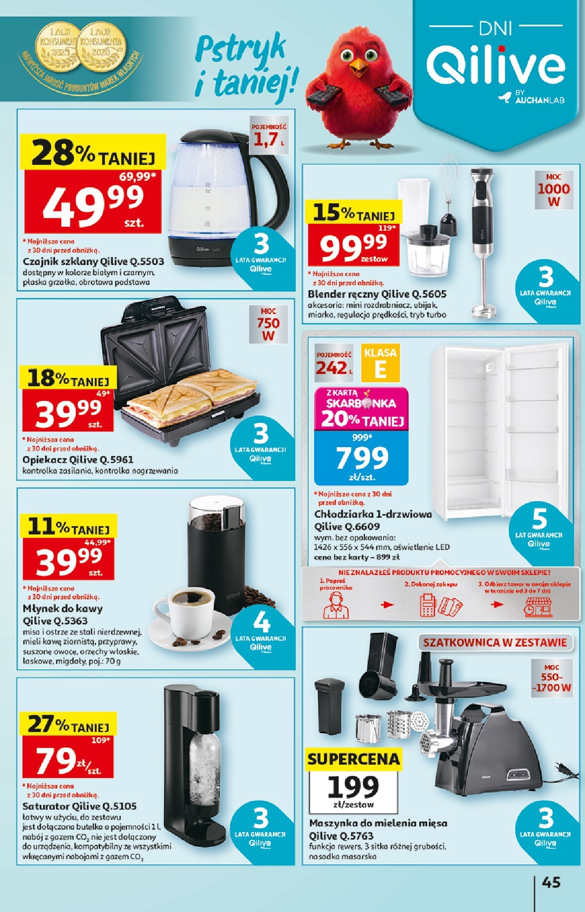 auchan - Nowa gazetka Hipermarket Auchan ważna od 03.09.2026 do 09.09.2026 - page: 45