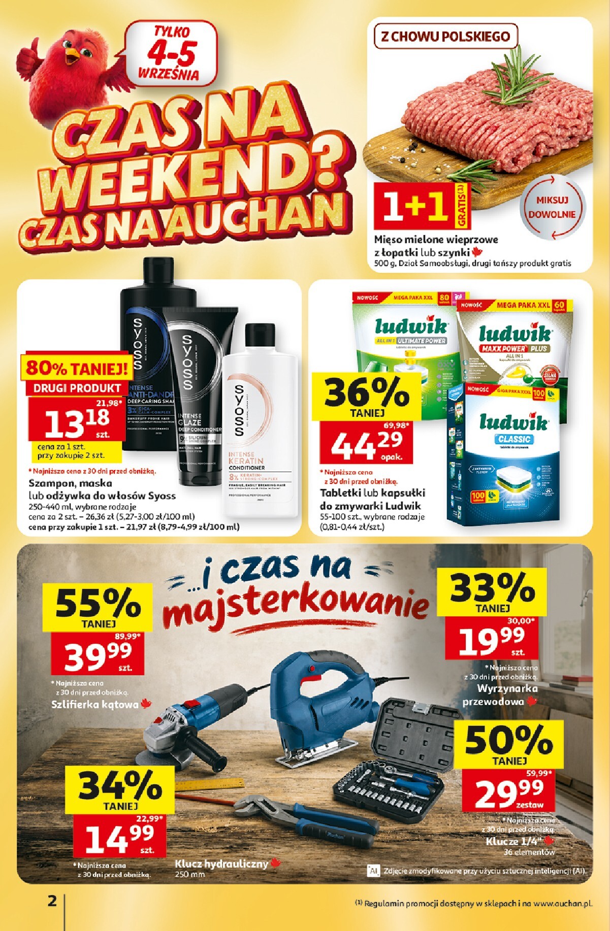 auchan - Nowa gazetka Hipermarket Auchan ważna od 03.09.2026 do 09.09.2026 - page: 2