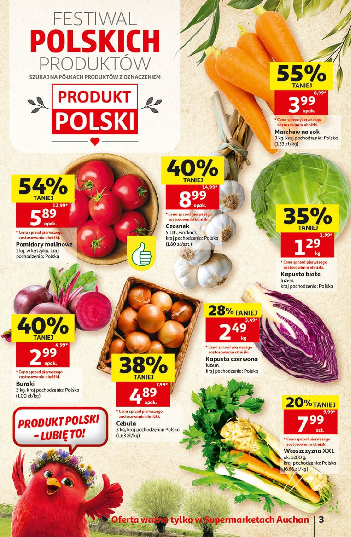 auchan - Nowa gazetka Auchan - Gazetka 30 Lat Supermarket Auchan ważna od 10.09.2026 do 16.09.2026 - page: 3