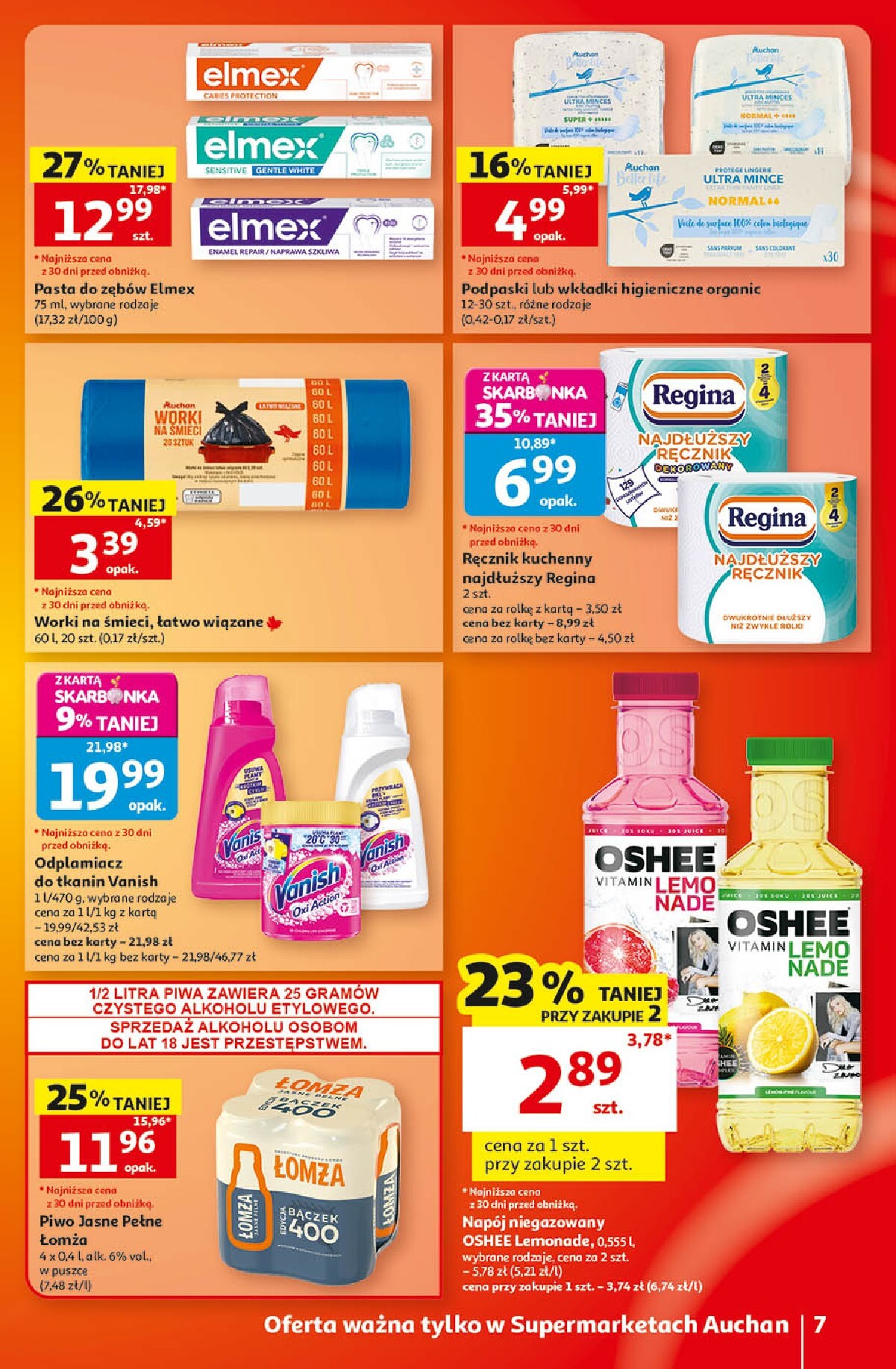 auchan - Nowa gazetka Auchan - Gazetka 30 Lat Supermarket Auchan ważna od 10.09.2026 do 16.09.2026 - page: 7