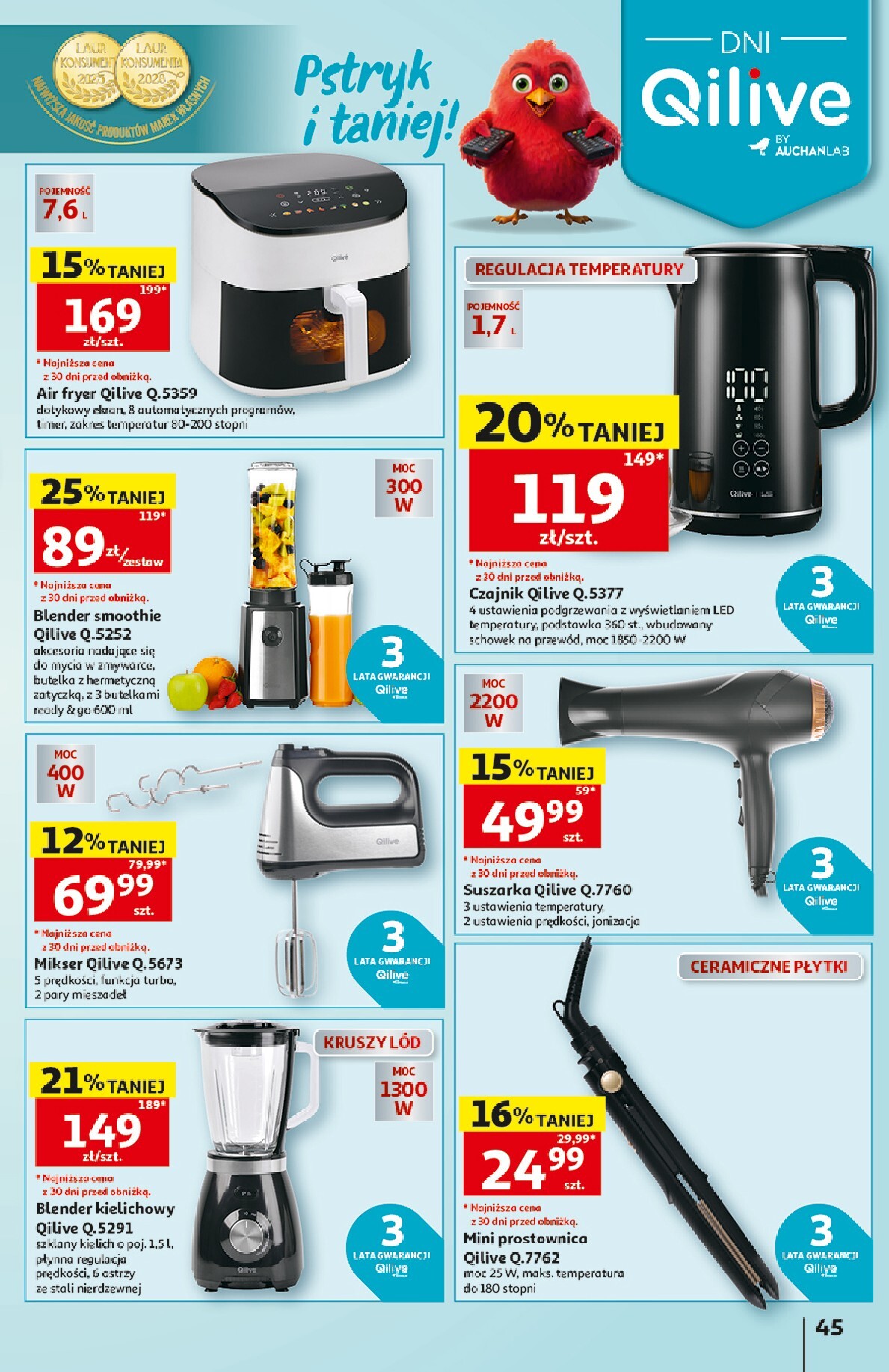 auchan - Nowa gazetka Hipermarket Auchan ważna od 10.09.2026 do 16.09.2026 - page: 45