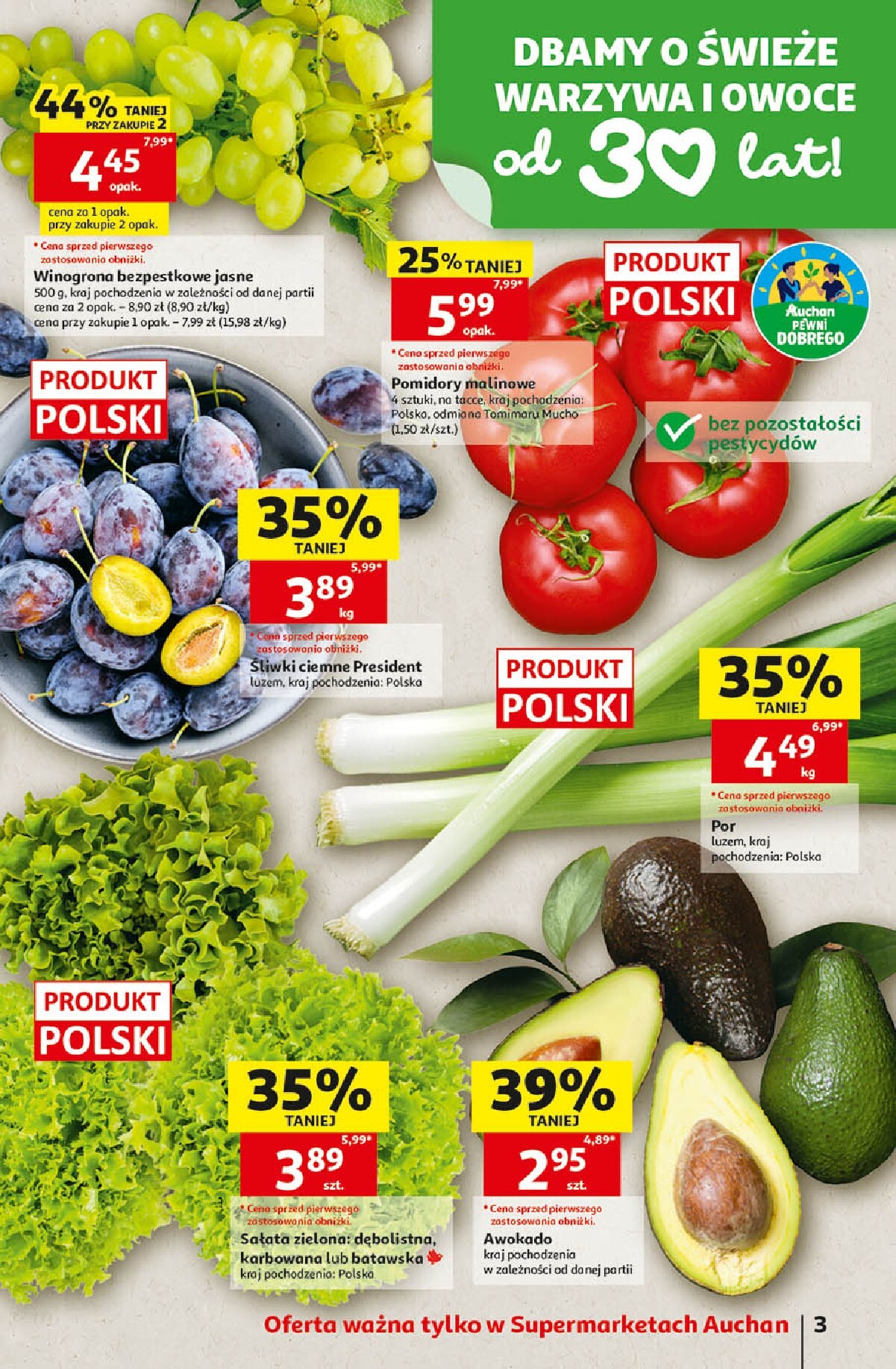 auchan - Nowa gazetka Auchan ważna od 17.09.2026 do 23.09.2026 - page: 3