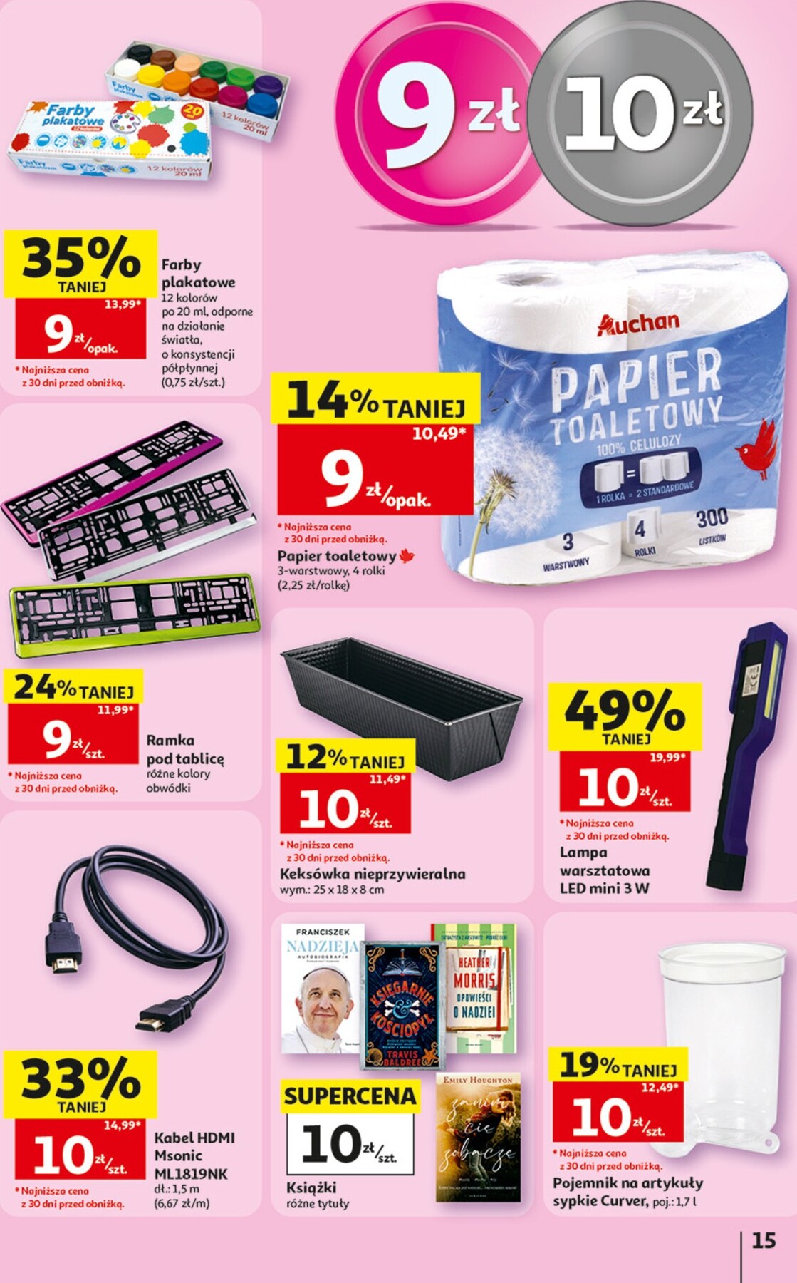 auchan - Nowa gazetka Hipermarket Auchan ważna od 17.09.2026 do 23.09.2026 - page: 15