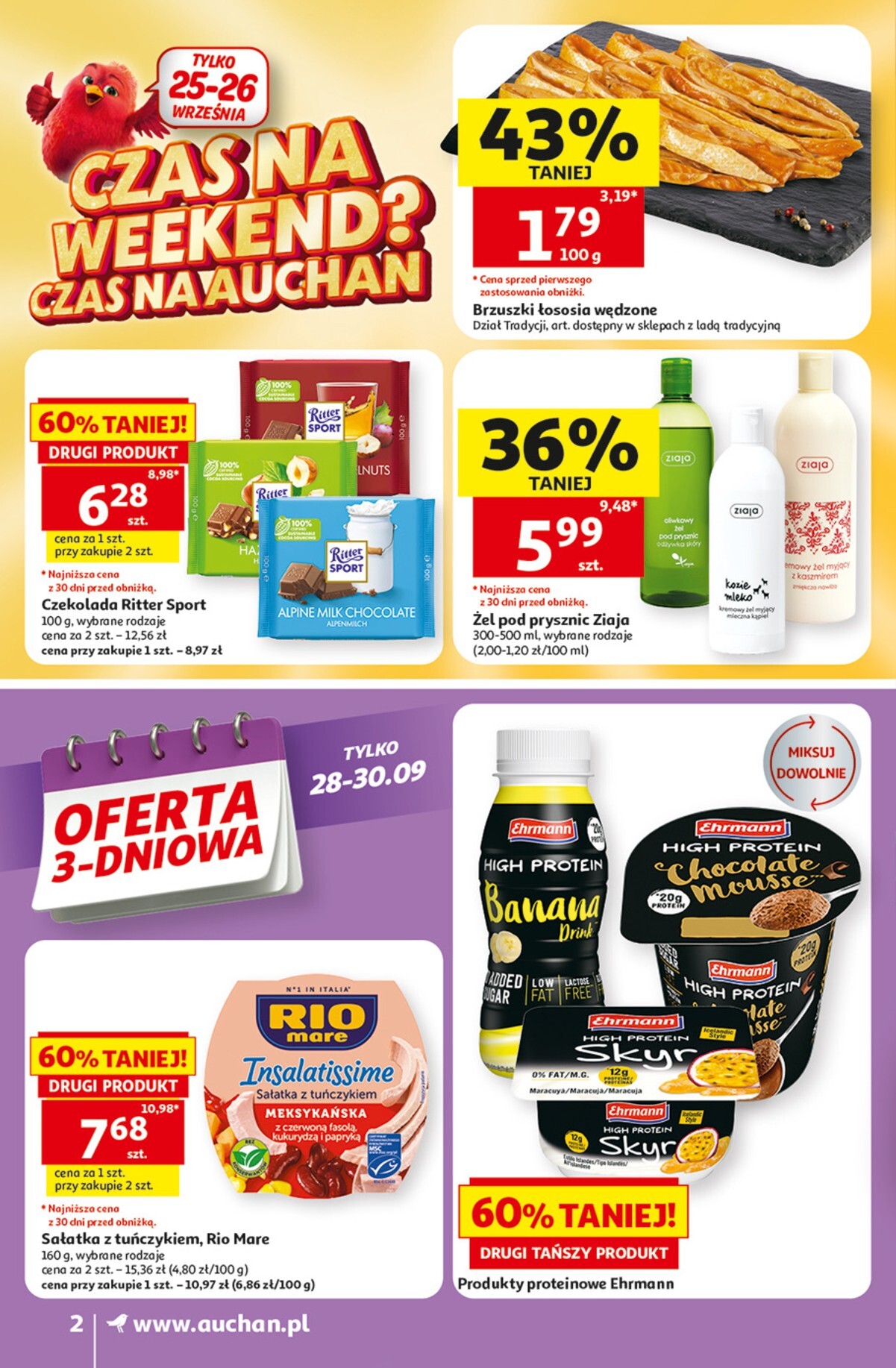 auchan - Nowa gazetka Auchan - Gazetka 30 Lat Supermarket Auchan ważna od 24.09.2026 do 30.09.2026 - page: 2