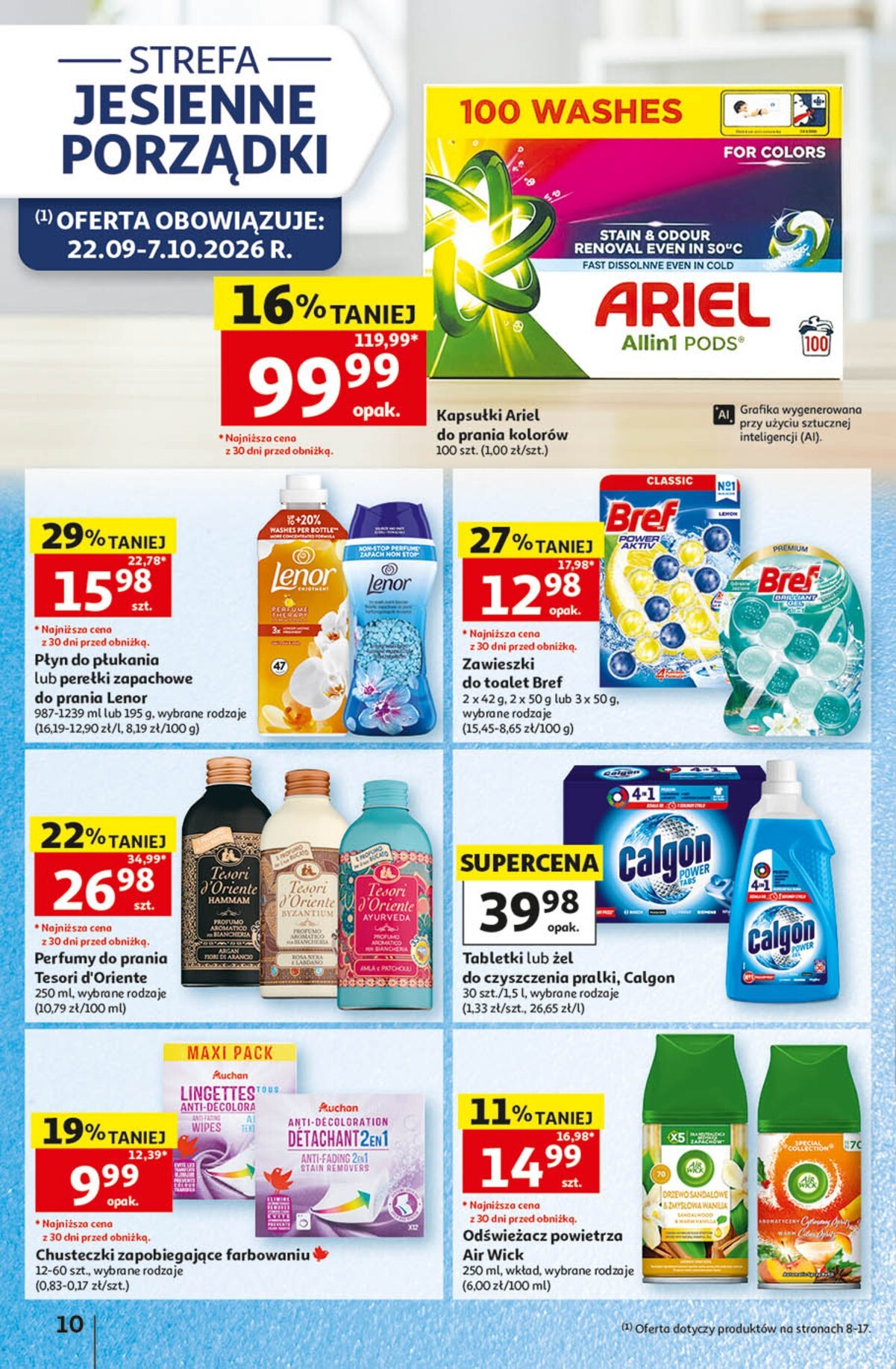 auchan - Nowa gazetka Hipermarket Auchan ważna od 24.09.2026 do 30.09.2026 - page: 10
