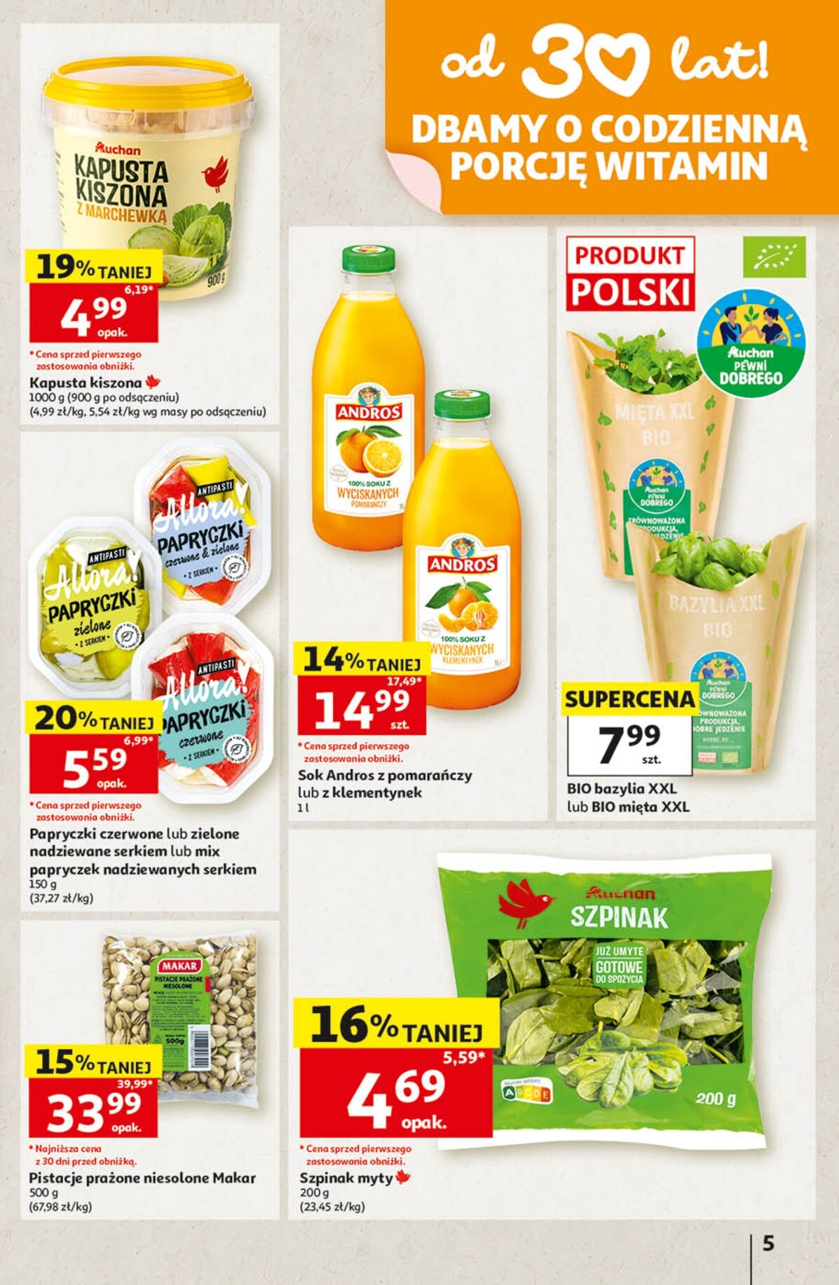 auchan - Nowa gazetka Hipermarket Auchan ważna od 24.09.2026 do 30.09.2026 - page: 5