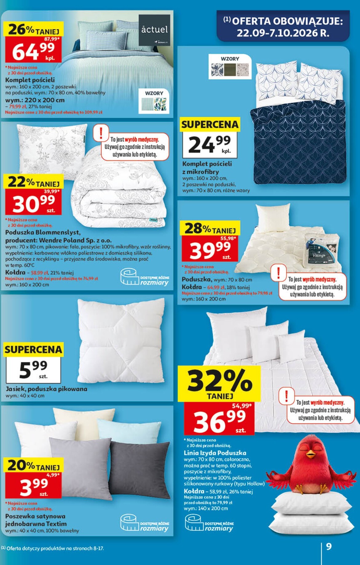 auchan - Nowa gazetka Hipermarket Auchan ważna od 24.09.2026 do 30.09.2026 - page: 9