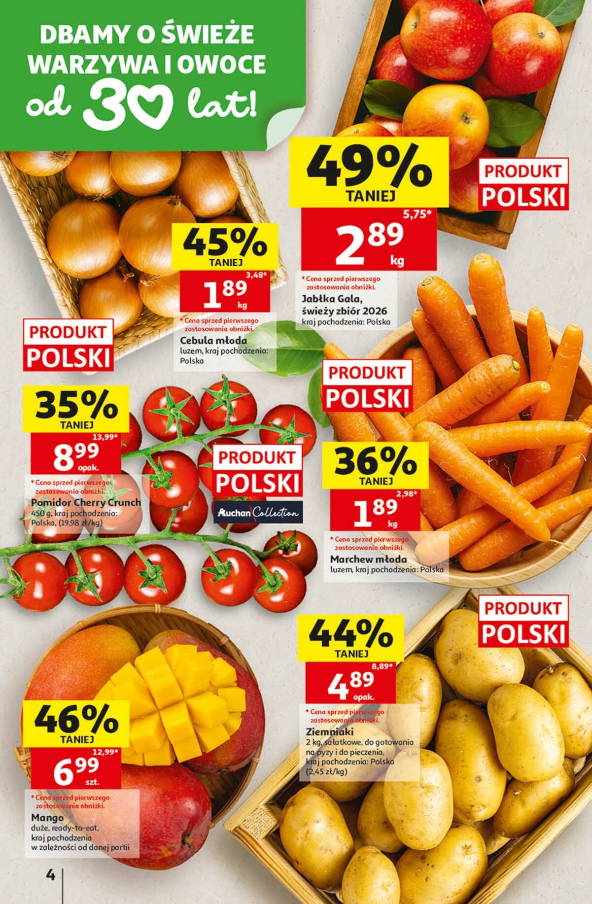 auchan - Nowa gazetka Hipermarket Auchan ważna od 24.09.2026 do 30.09.2026 - page: 4
