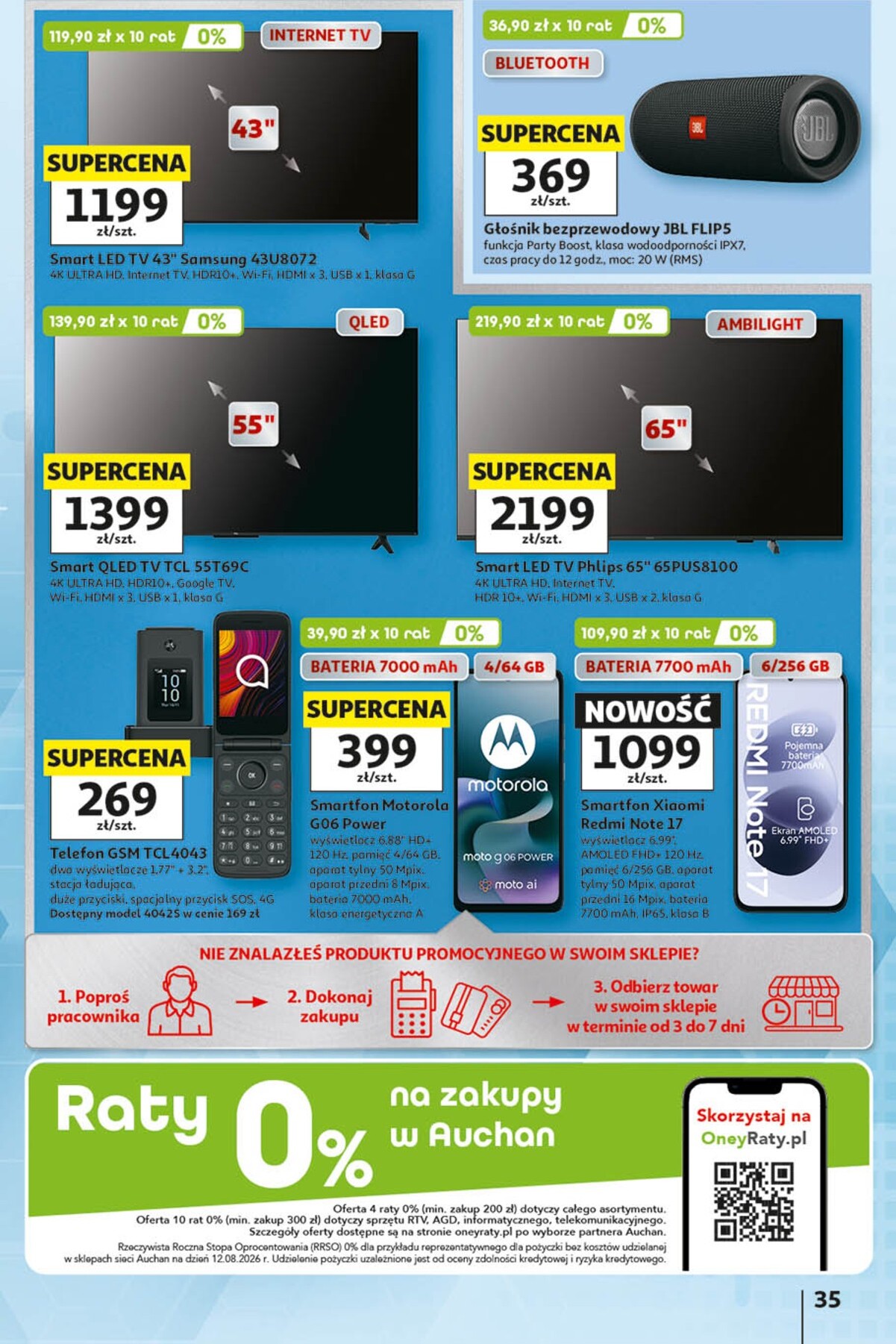 auchan - Nowa gazetka Hipermarket Auchan ważna od 24.09.2026 do 30.09.2026 - page: 35
