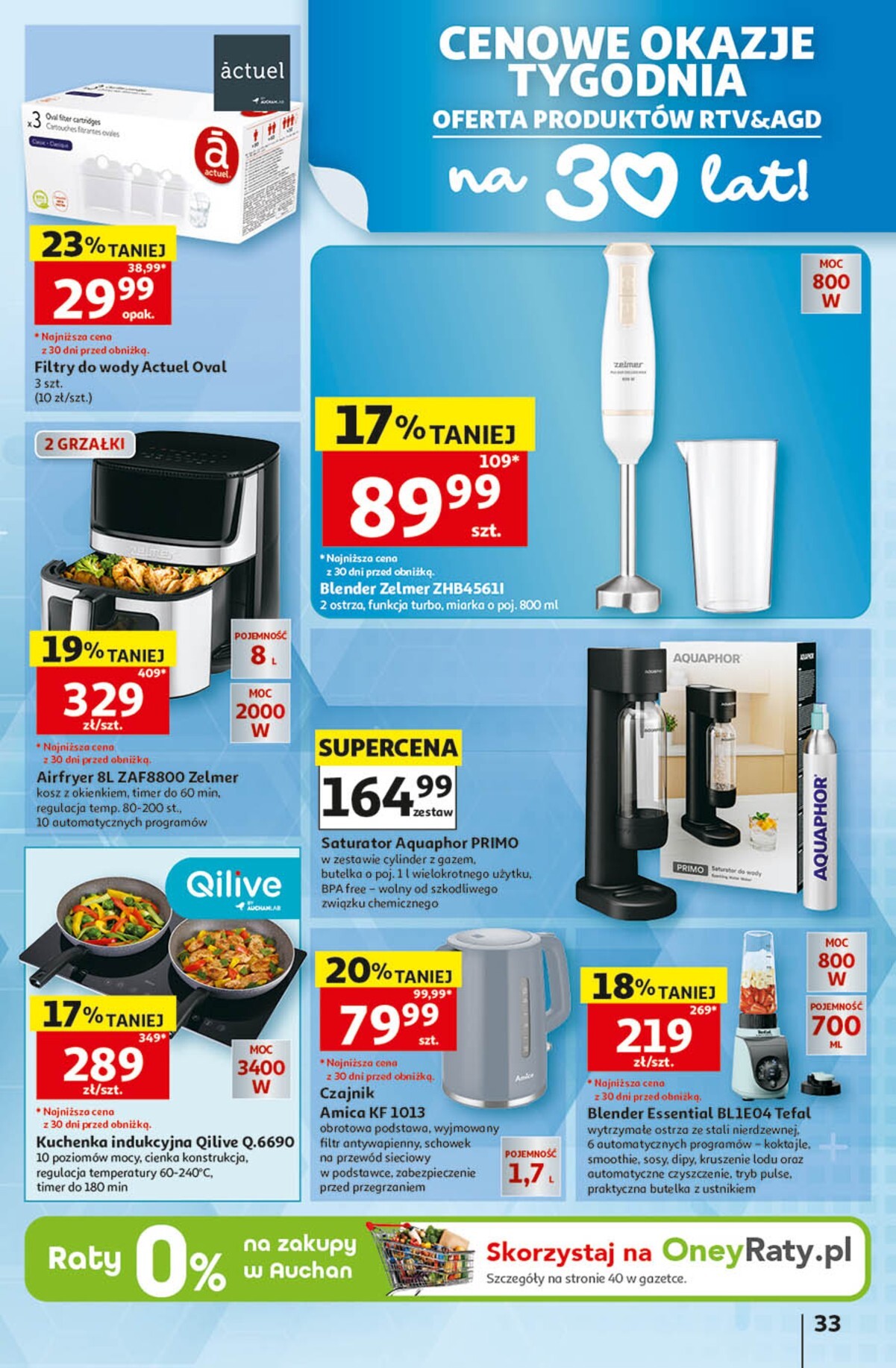 auchan - Nowa gazetka Hipermarket Auchan ważna od 24.09.2026 do 30.09.2026 - page: 33