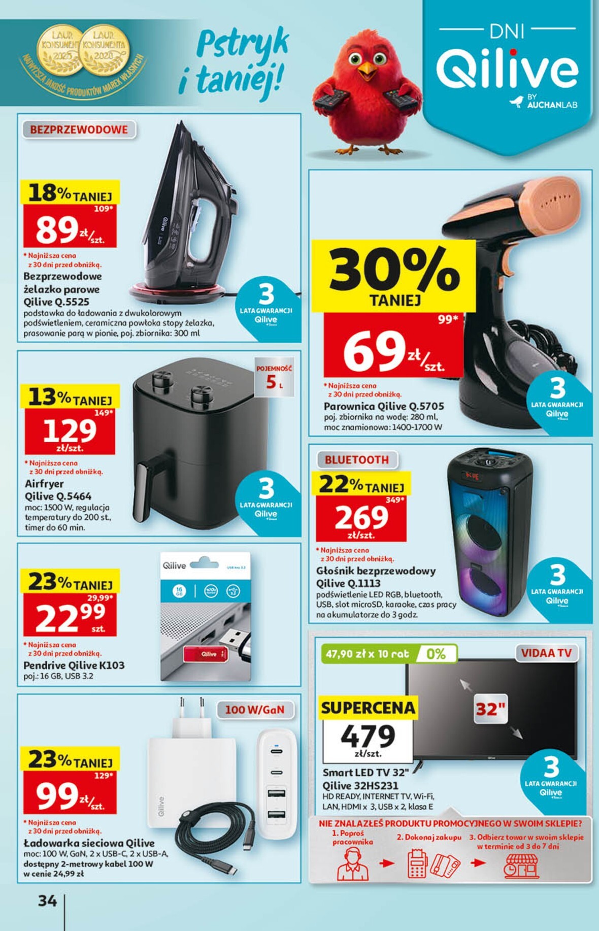 auchan - Nowa gazetka Hipermarket Auchan ważna od 24.09.2026 do 30.09.2026 - page: 34