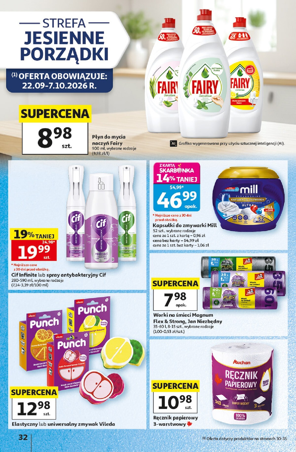 auchan - Nowa gazetka Auchan ważna od 01.10.2026 do 07.10.2026 - page: 32