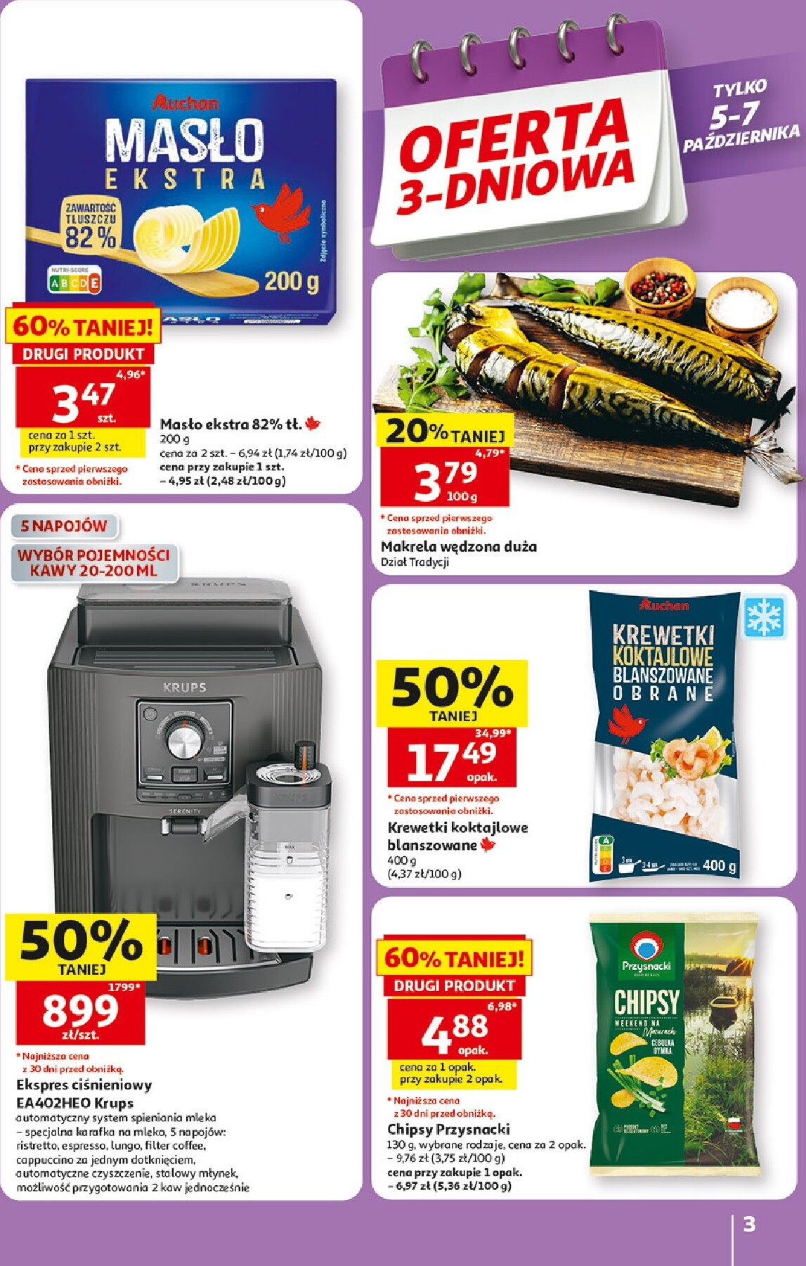 auchan - Nowa gazetka Auchan ważna od 01.10.2026 do 07.10.2026 - page: 3