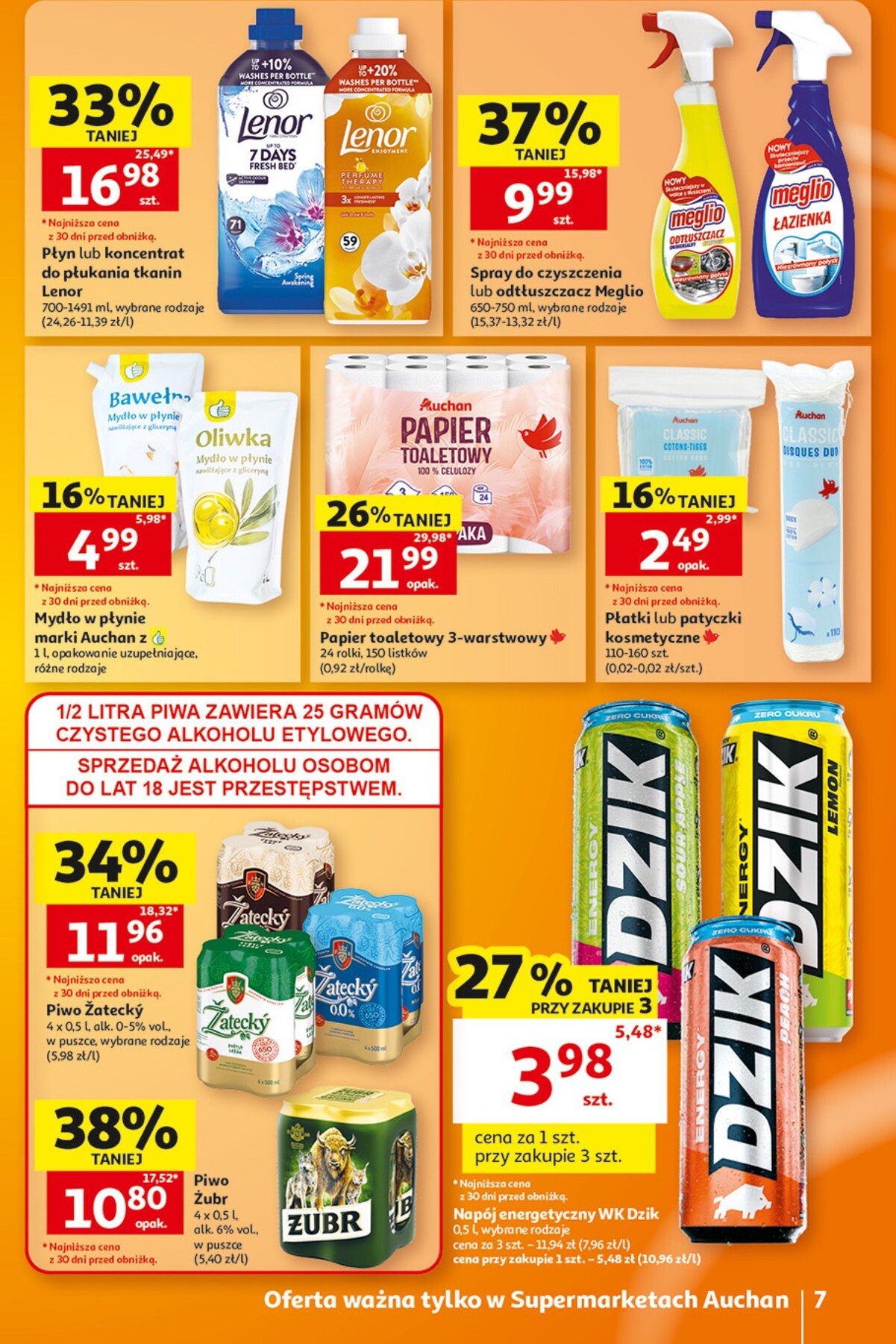auchan - Nowa gazetka Auchan - Gazetka 30 Lat Supermarket Auchan ważna od 08.10.2026 do 14.10.2026 - page: 7