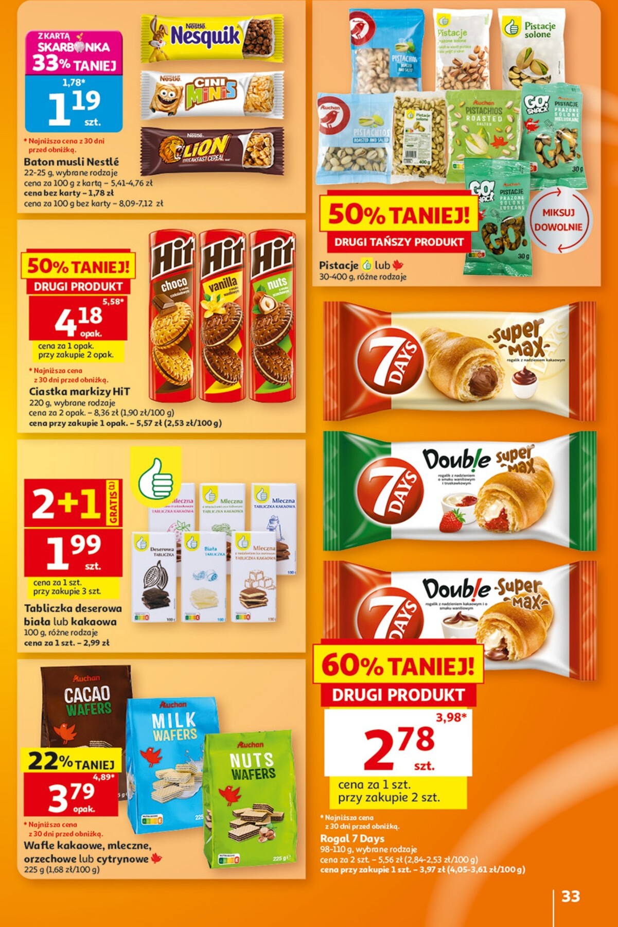 auchan - Nowa gazetka Hipermarket Auchan ważna od 08.10.2026 do 14.10.2026 - page: 33