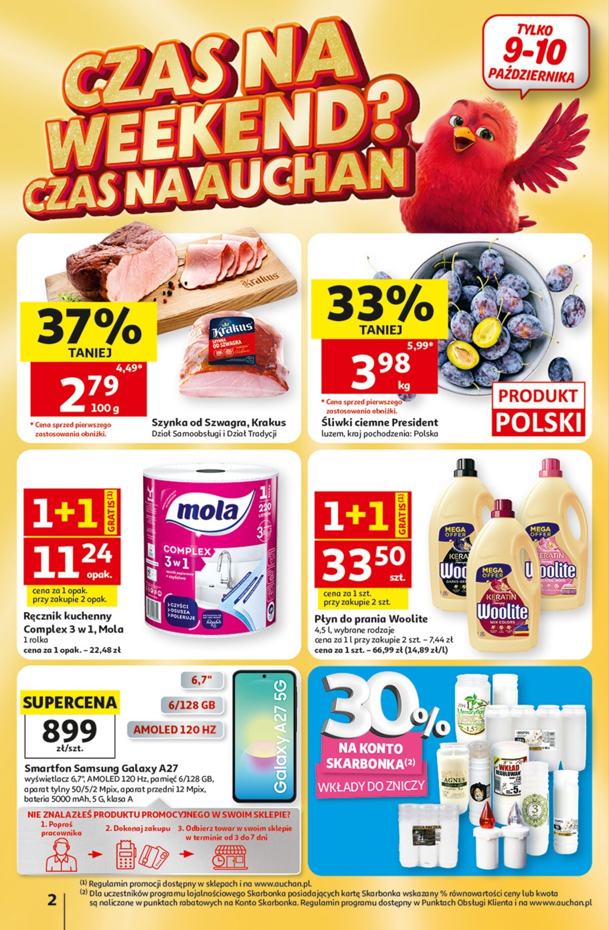 auchan - Nowa gazetka Hipermarket Auchan ważna od 08.10.2026 do 14.10.2026 - page: 2