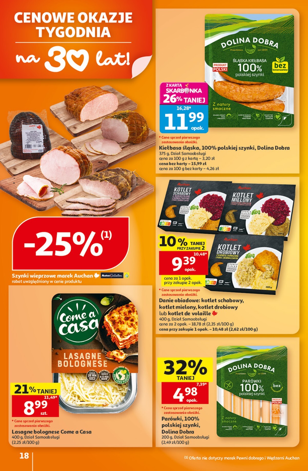 auchan - Nowa gazetka Hipermarket Auchan ważna od 08.10.2026 do 14.10.2026 - page: 18