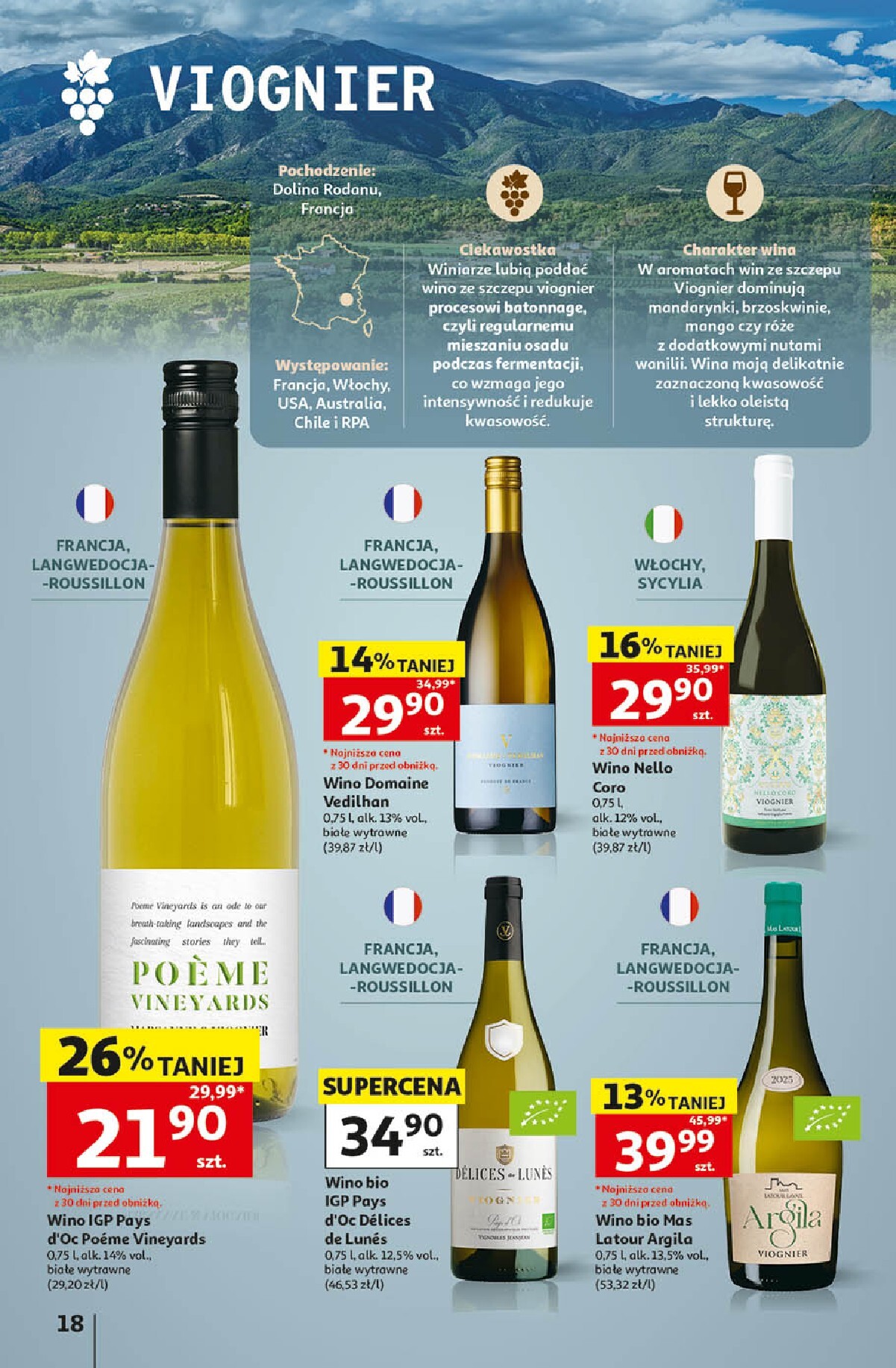 auchan - Aktualna gazetka Hipermarket Auchan - Wino ważna od 05.10.2026 do 31.10.2026 - page: 18