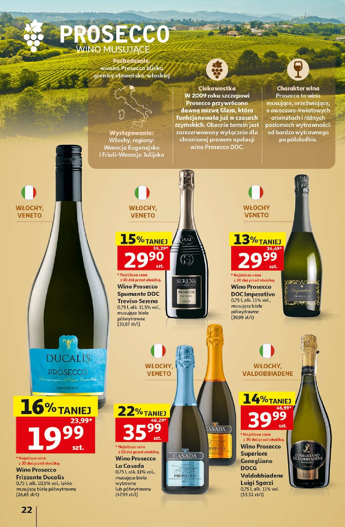 auchan - Aktualna gazetka Hipermarket Auchan - Wino ważna od 05.10.2026 do 31.10.2026 - page: 22