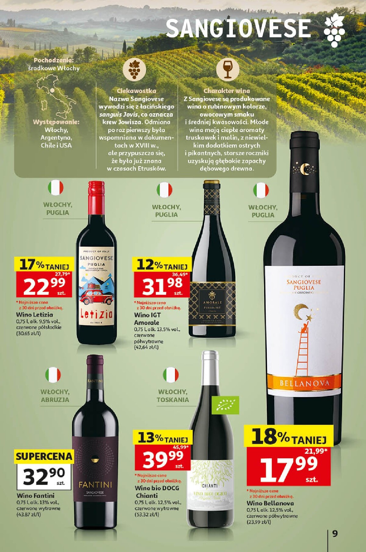 auchan - Aktualna gazetka Hipermarket Auchan - Wino ważna od 05.10.2026 do 31.10.2026 - page: 9