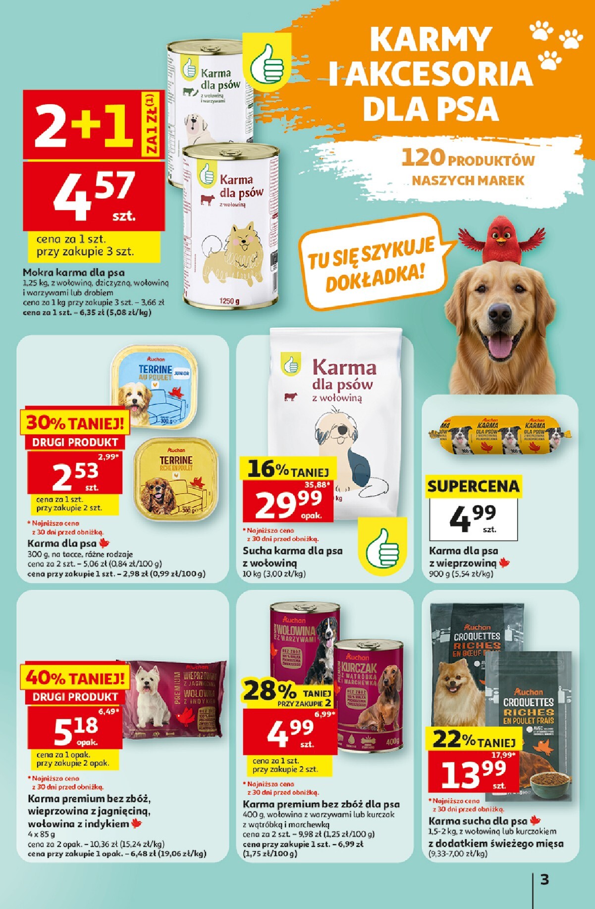 auchan - Aktualna gazetka Hipermarket Auchan - Świat Pupili ważna od 01.10.2026 do 10.10.2026 - page: 3