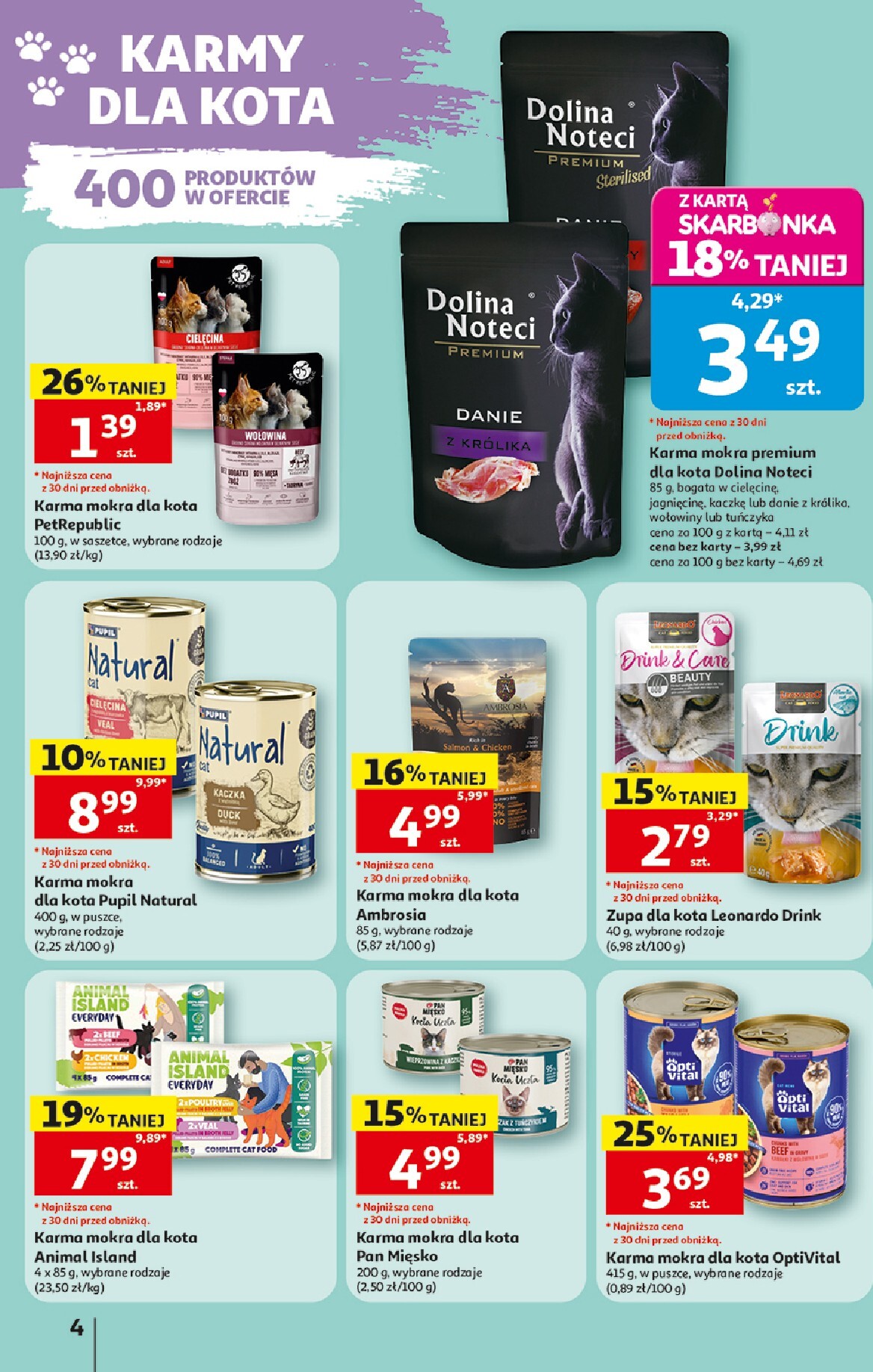 auchan - Aktualna gazetka Hipermarket Auchan - Świat Pupili ważna od 01.10.2026 do 10.10.2026 - page: 4