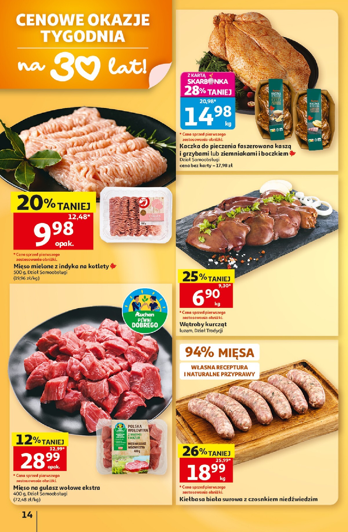 auchan - Nowa gazetka Hipermarket Auchan ważna od 15.10.2026 do 21.10.2026 - page: 14