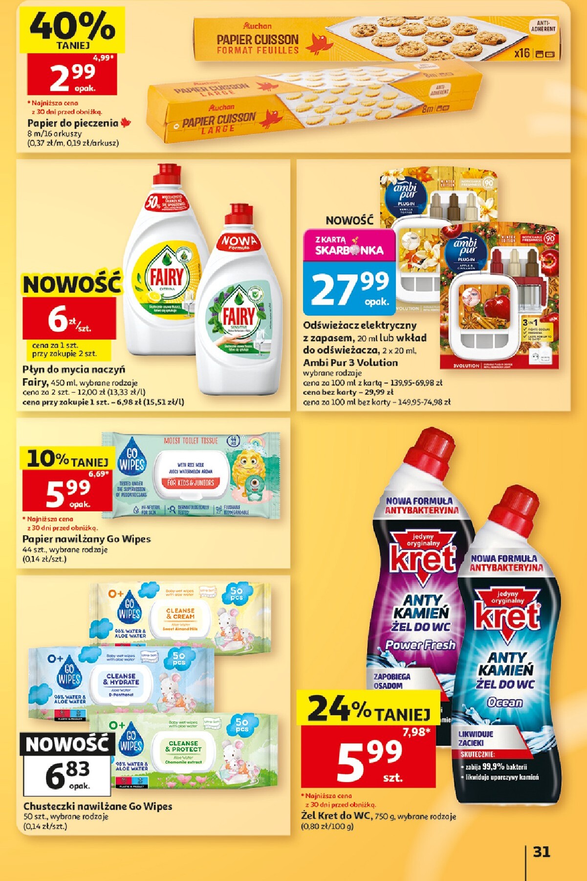 auchan - Nowa gazetka Hipermarket Auchan ważna od 15.10.2026 do 21.10.2026 - page: 31