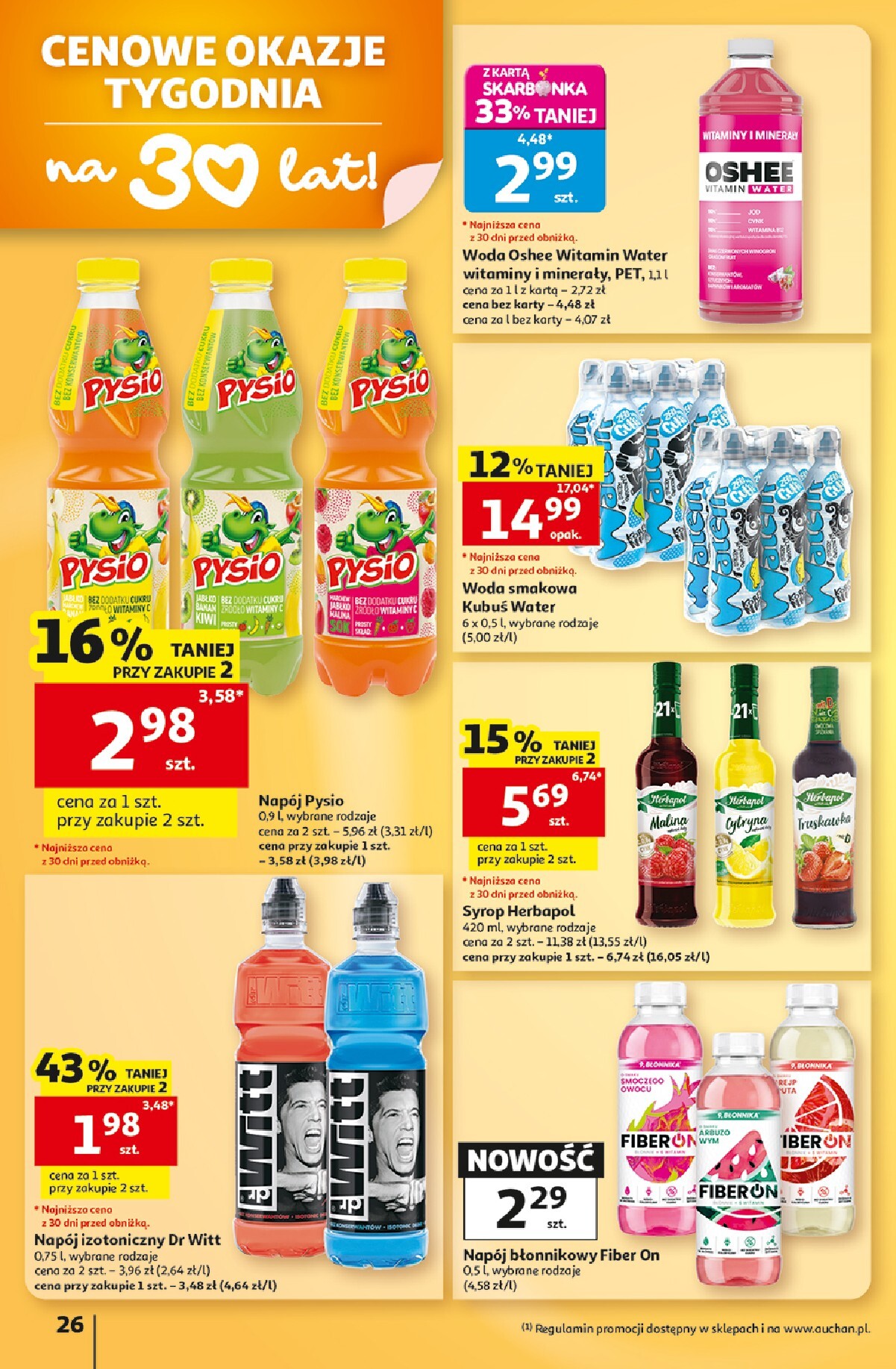 auchan - Nowa gazetka Hipermarket Auchan ważna od 15.10.2026 do 21.10.2026 - page: 26