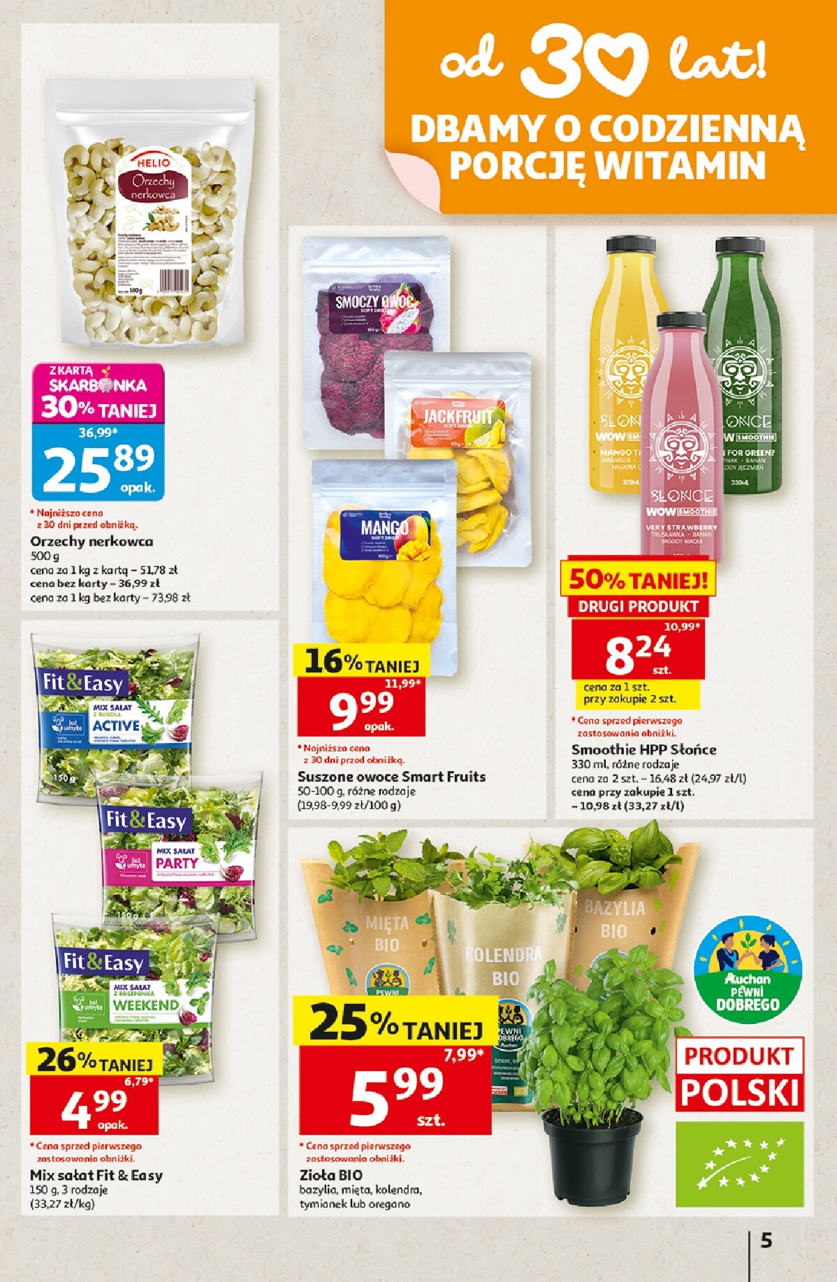 auchan - Nowa gazetka Hipermarket Auchan ważna od 15.10.2026 do 21.10.2026 - page: 5