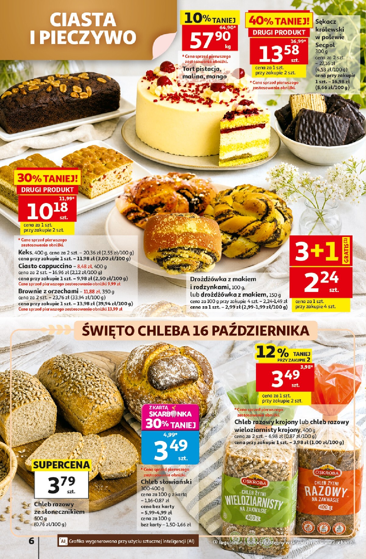 auchan - Nowa gazetka Hipermarket Auchan ważna od 15.10.2026 do 21.10.2026 - page: 6