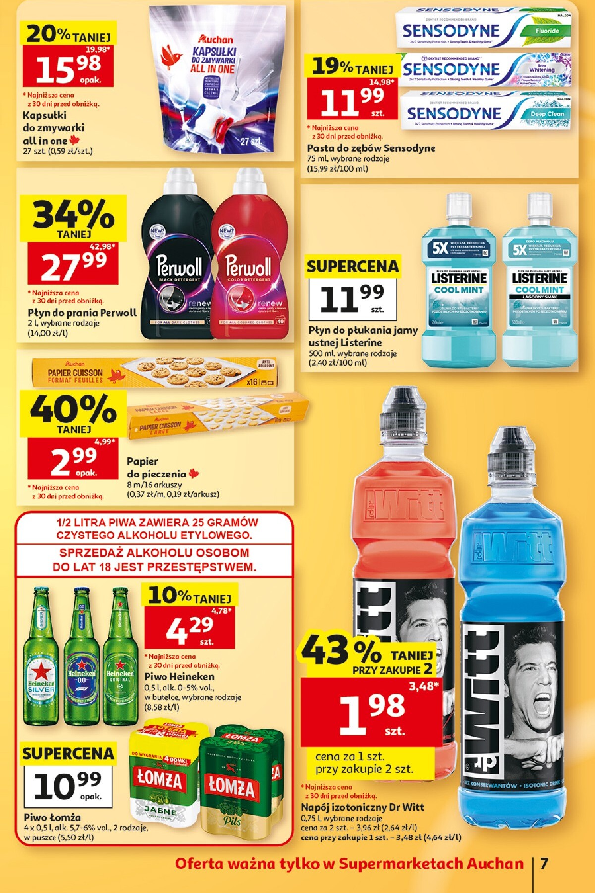 auchan - Nowa gazetka Supermarket Auchan ważna od 15.10.2026 do 21.10.2026 - page: 7