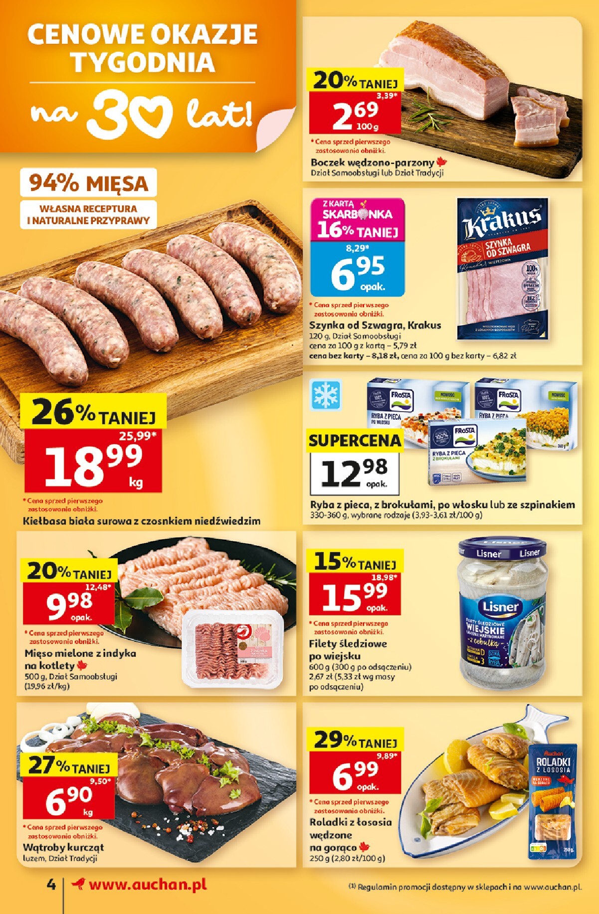auchan - Nowa gazetka Supermarket Auchan ważna od 15.10.2026 do 21.10.2026 - page: 4